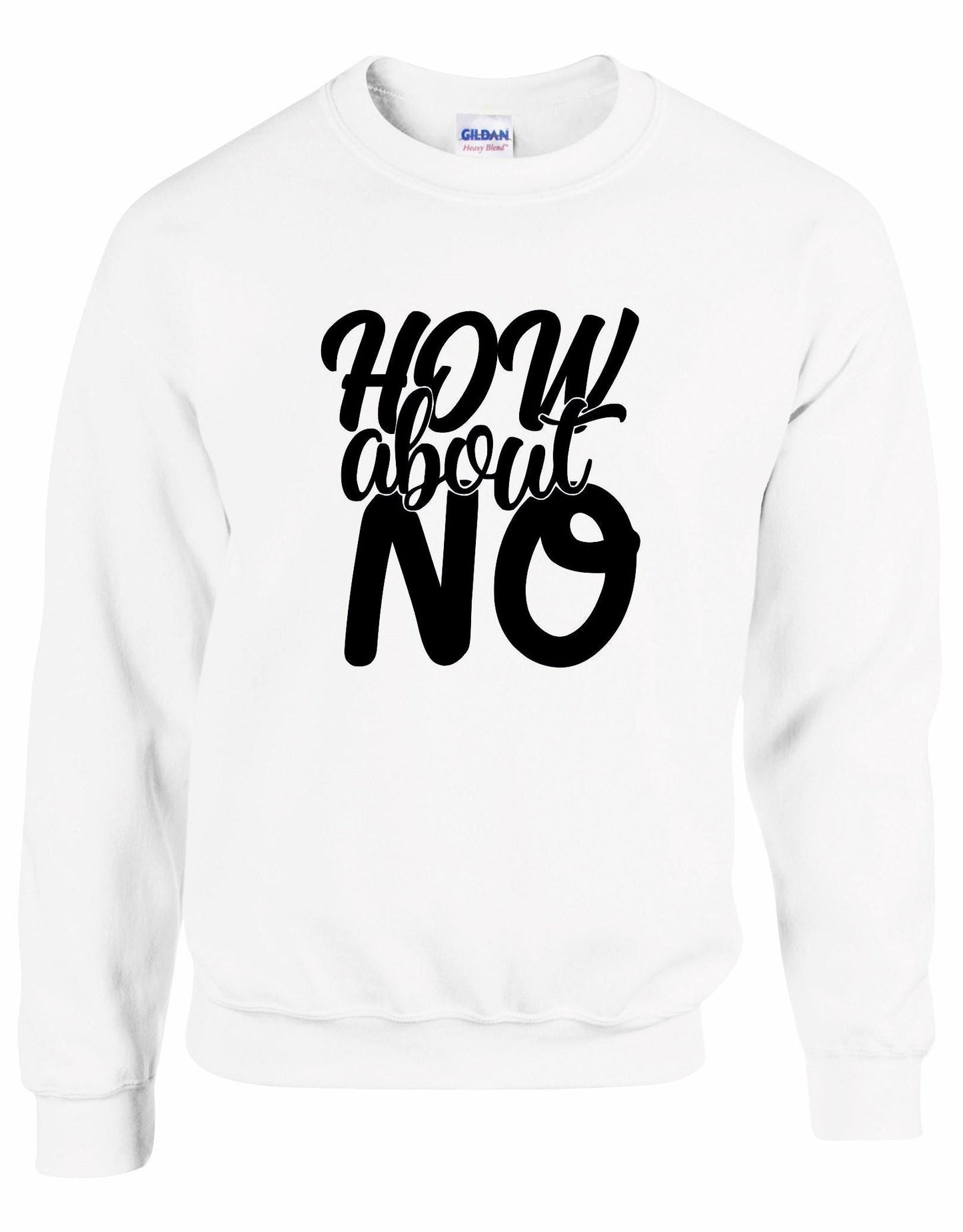 How About NO Unisex Sweatshirt