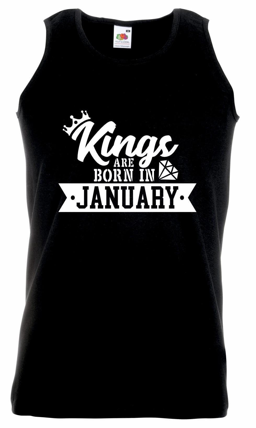 Kings Are Born In January Vest