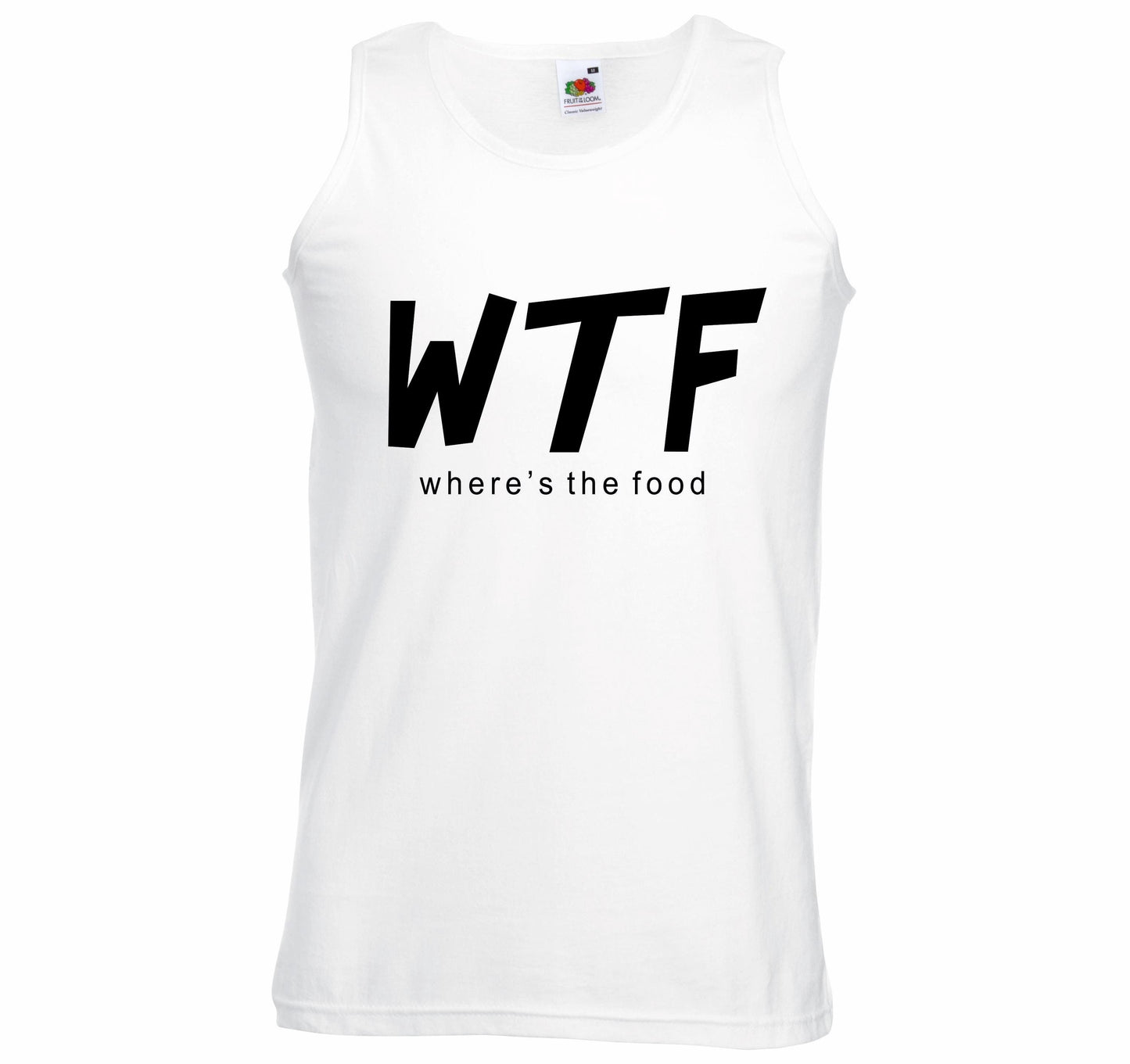 WTF "Wheres The Food" Unisex Vest