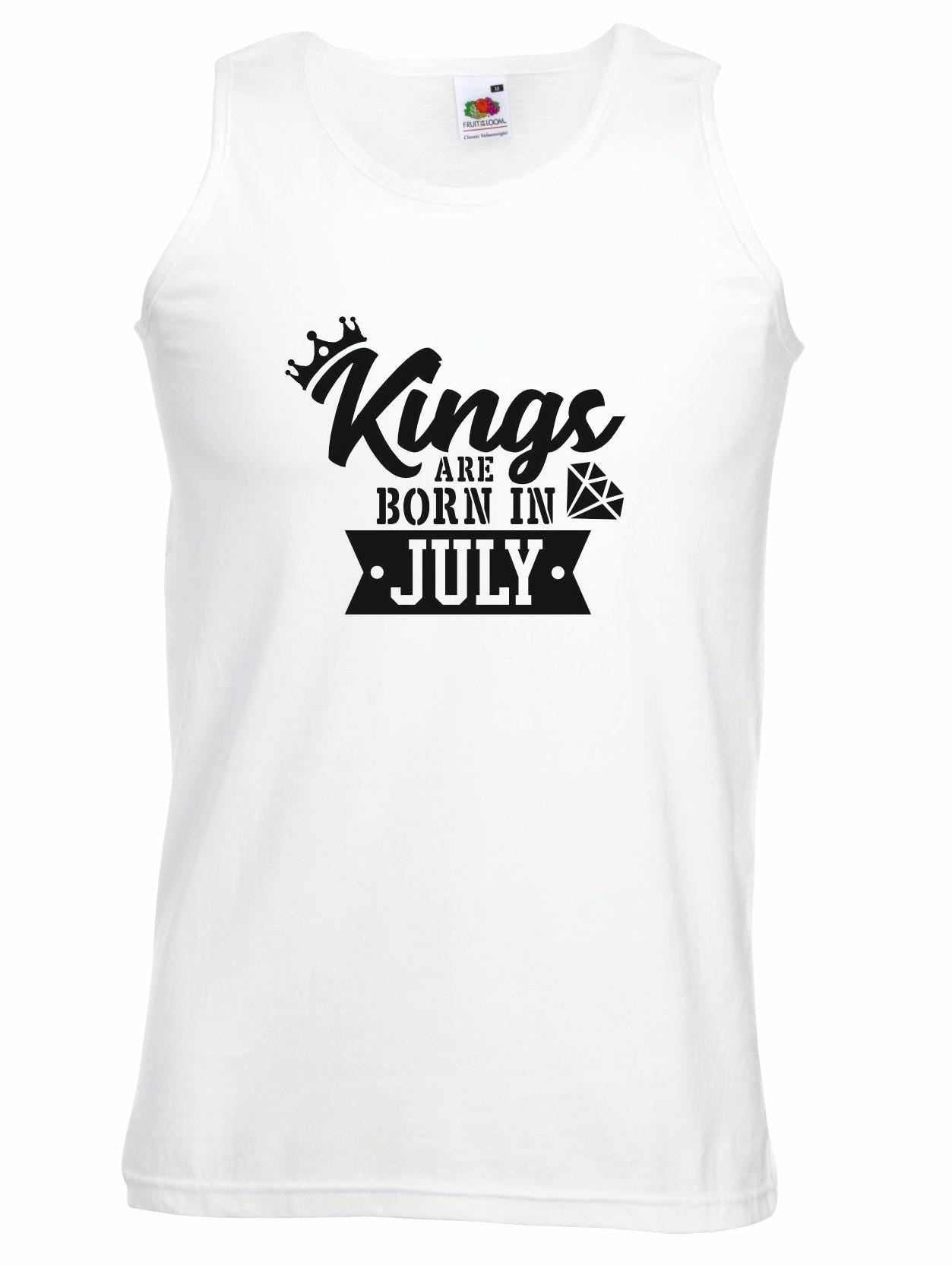 Kings Are Born In July Vest