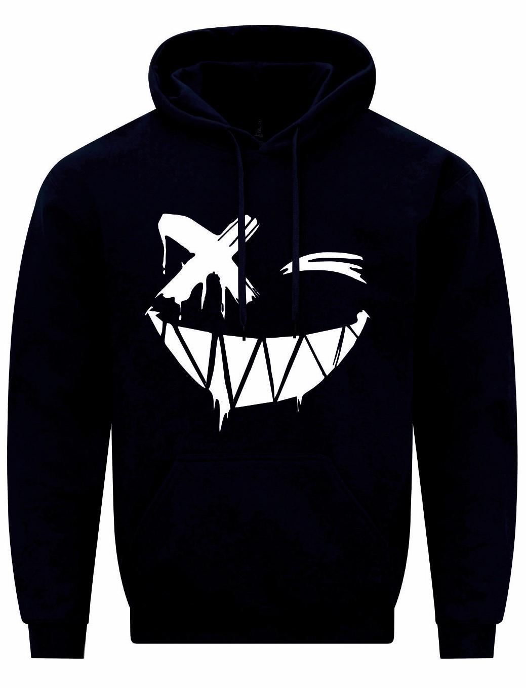 Cross Eye Smile Face Unisex Hoodie