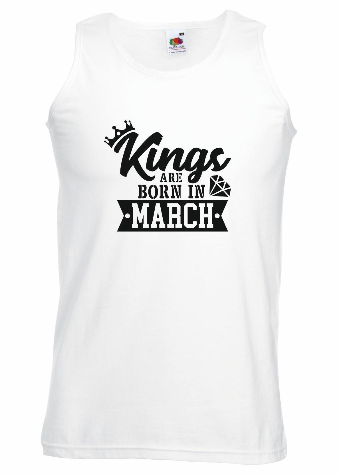 Kings Are Born In March Vest