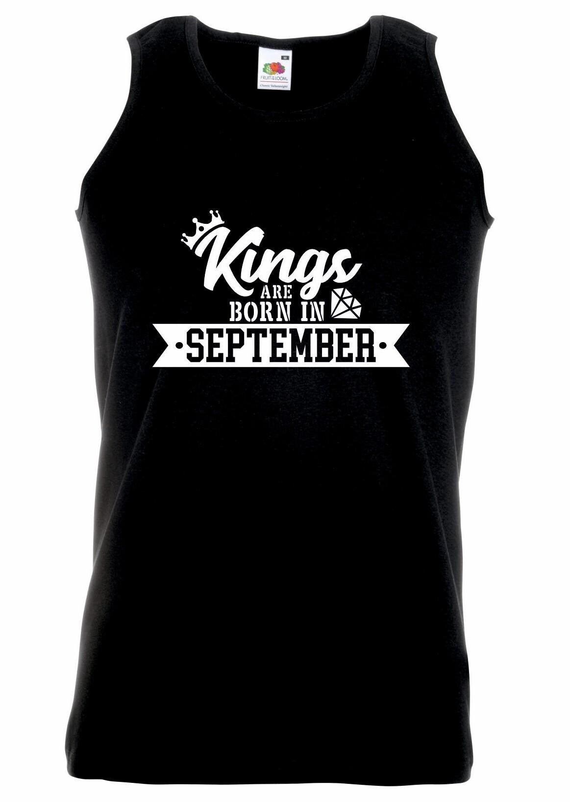 Kings are Born In September Vest