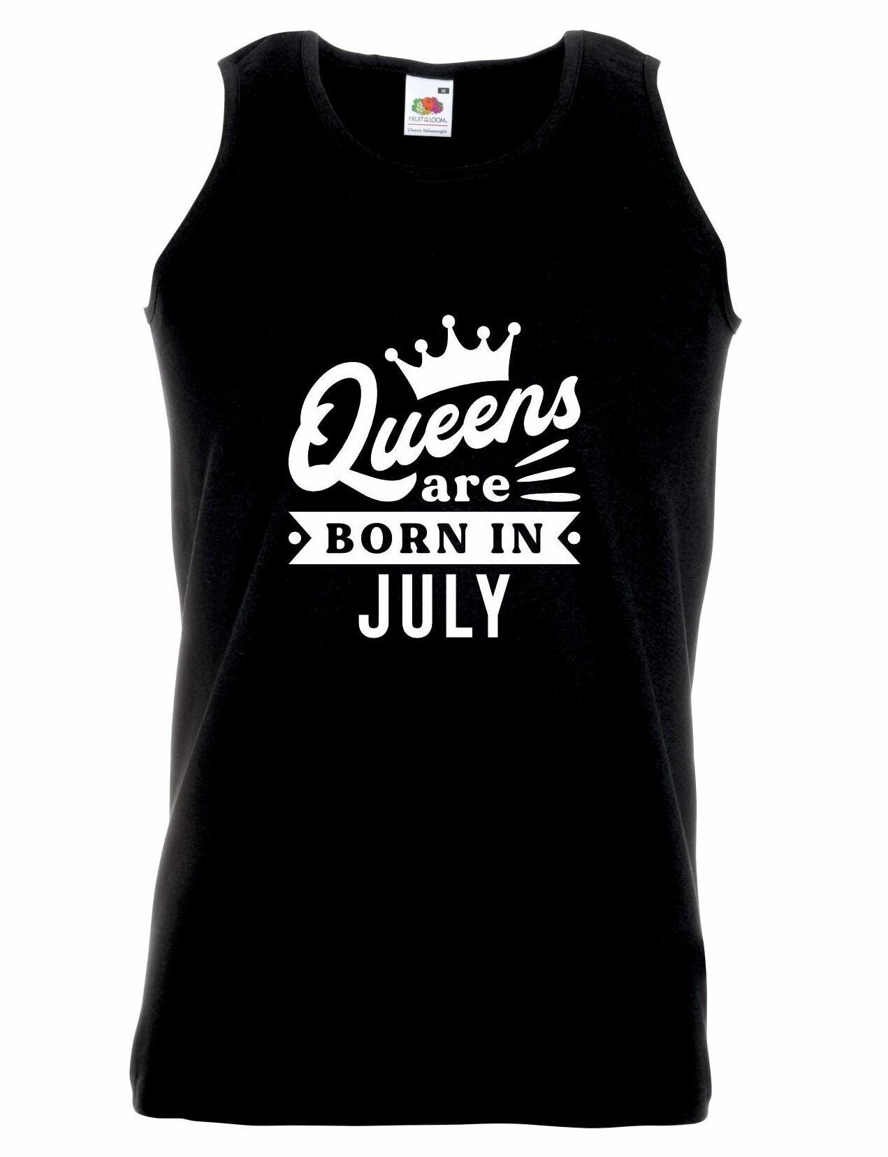 Queens Are Born In July Vest