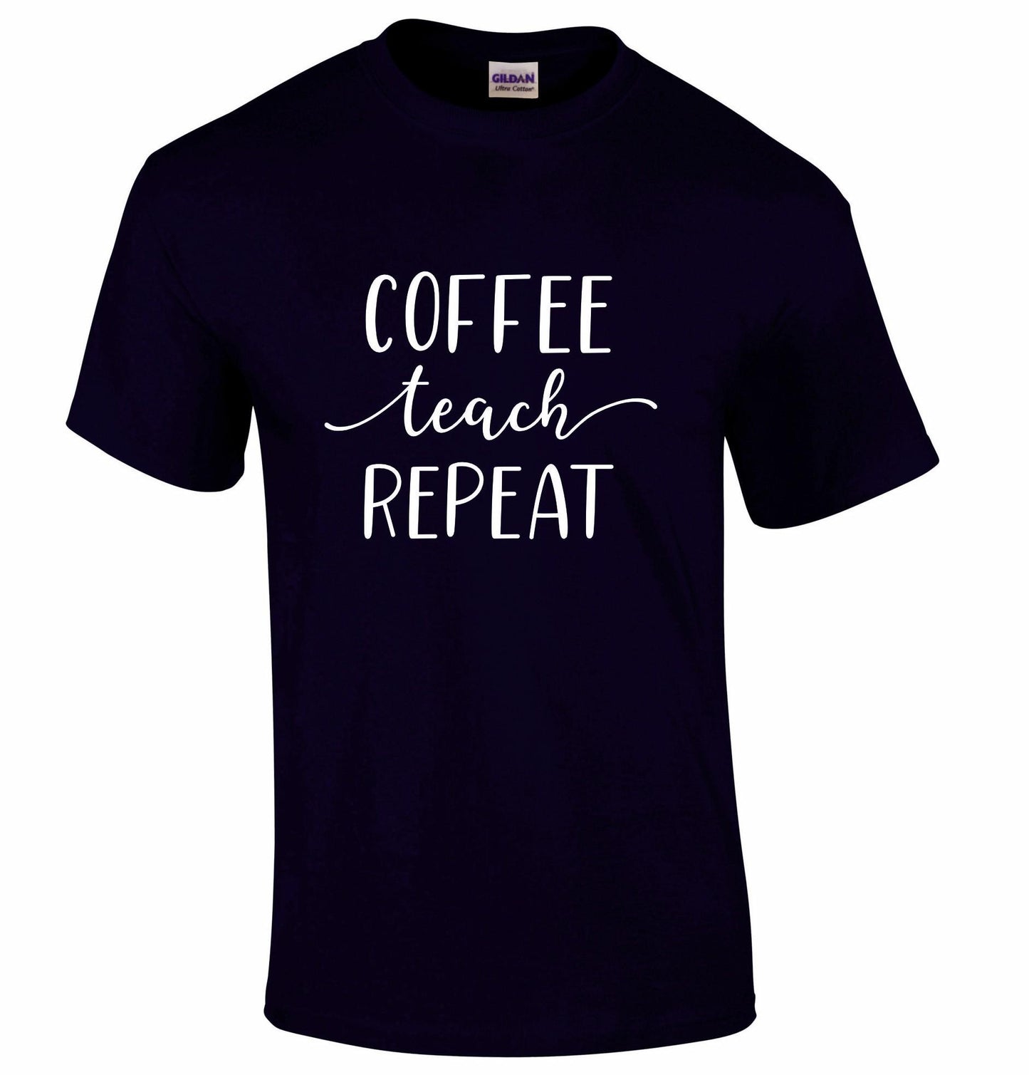 Coffee Teach Repeat Unisex T-shirt