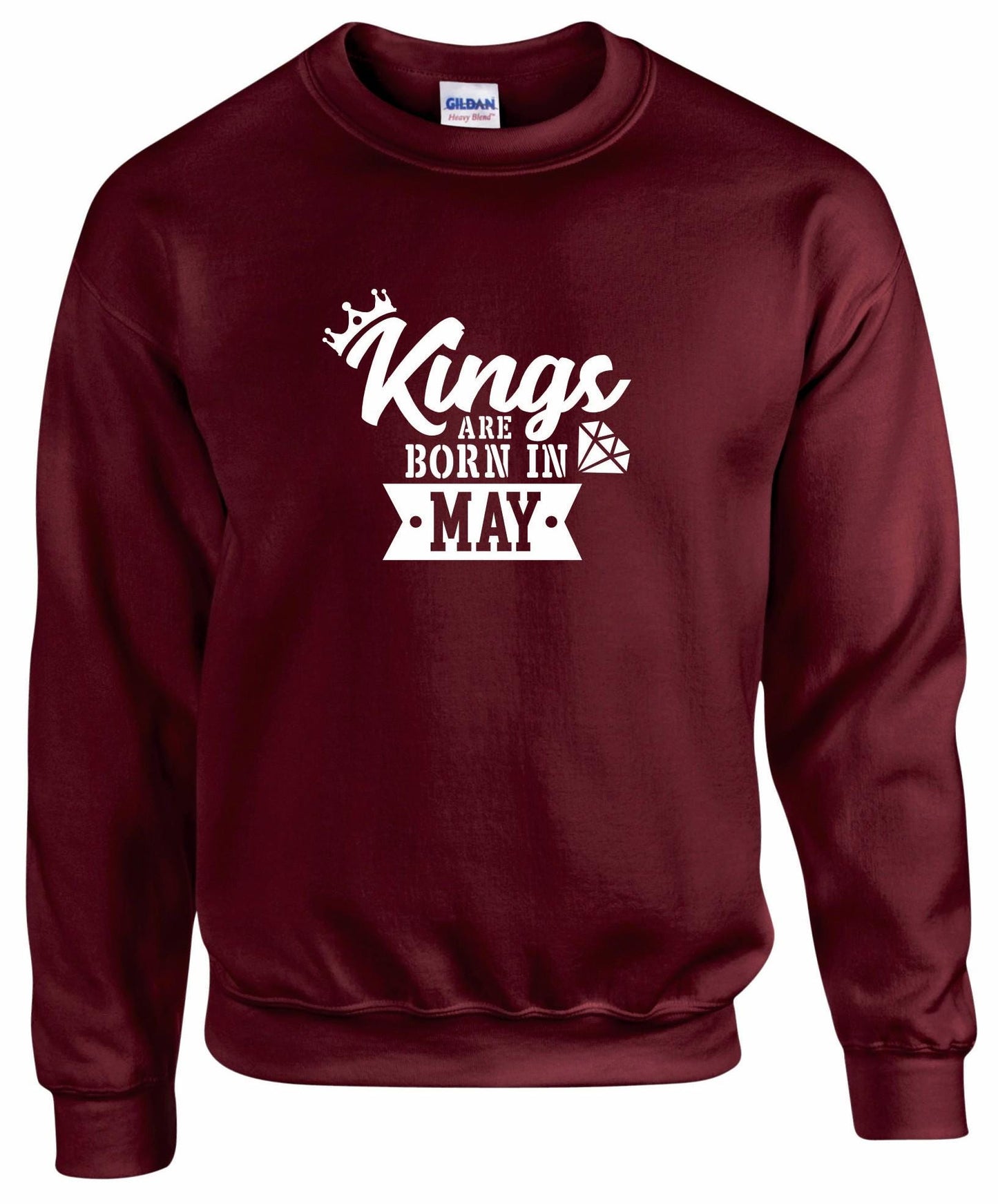 Kings Are Born In May Sweatshirt