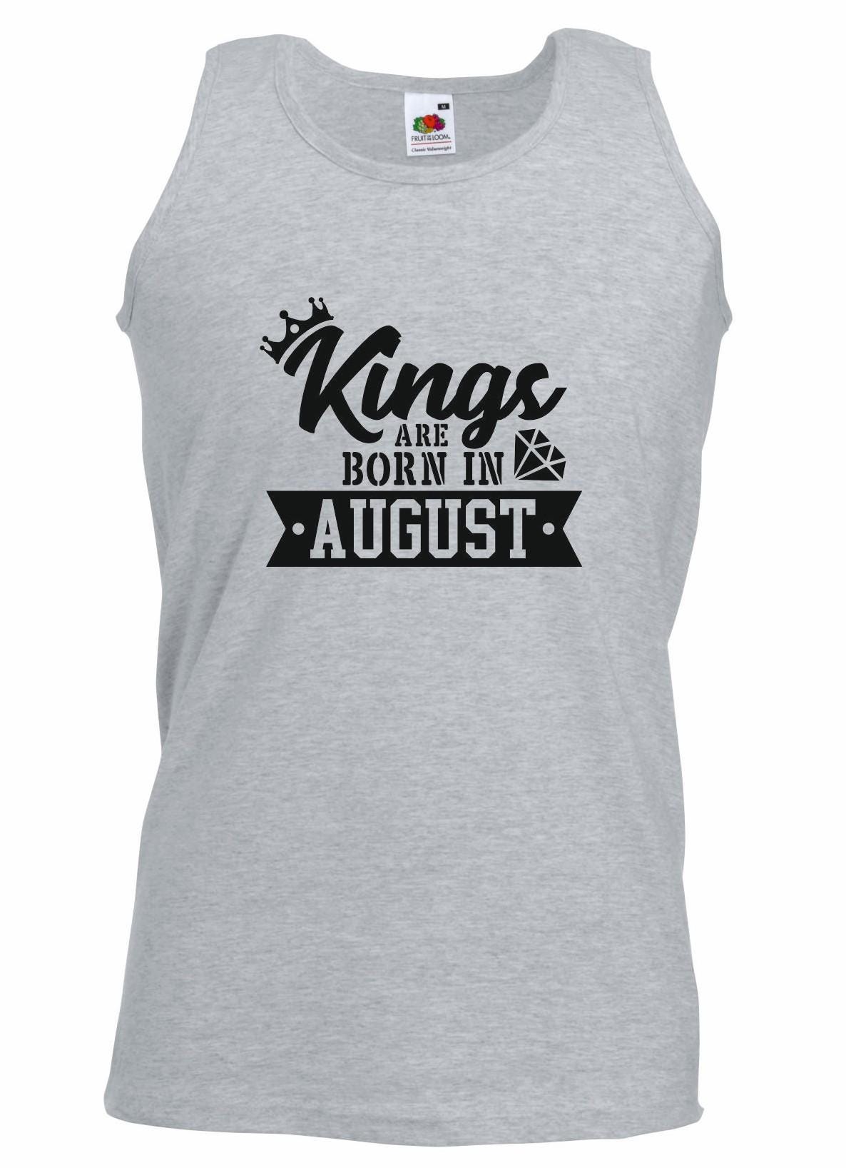 Kings Are Born In August Vest
