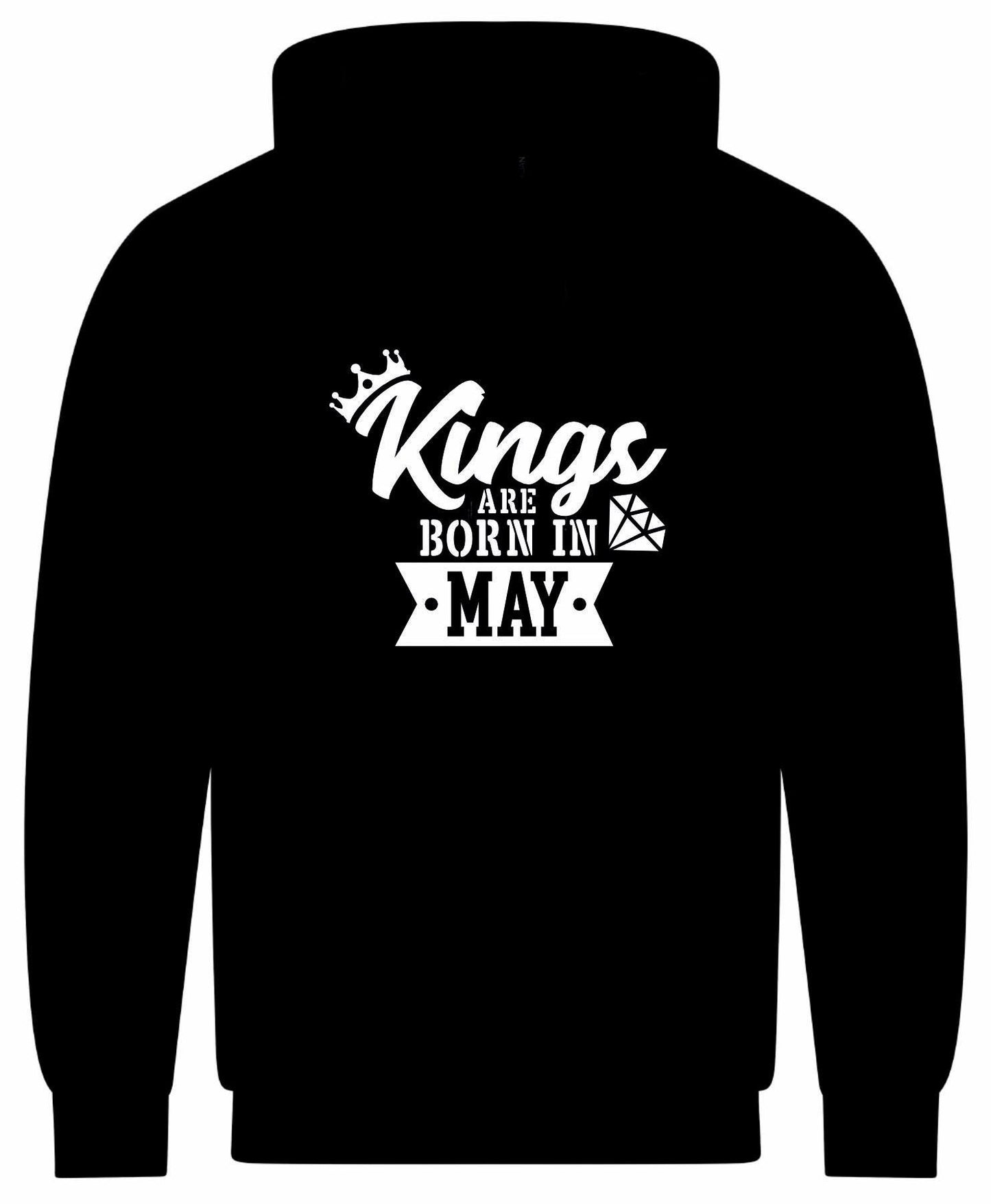Kings Are Born In May Hoodie