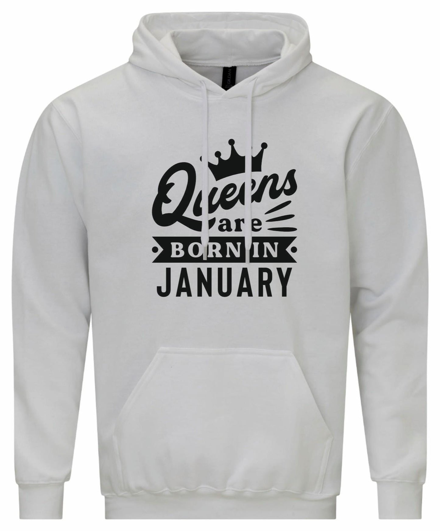 Queens Are Born In January Hoodie