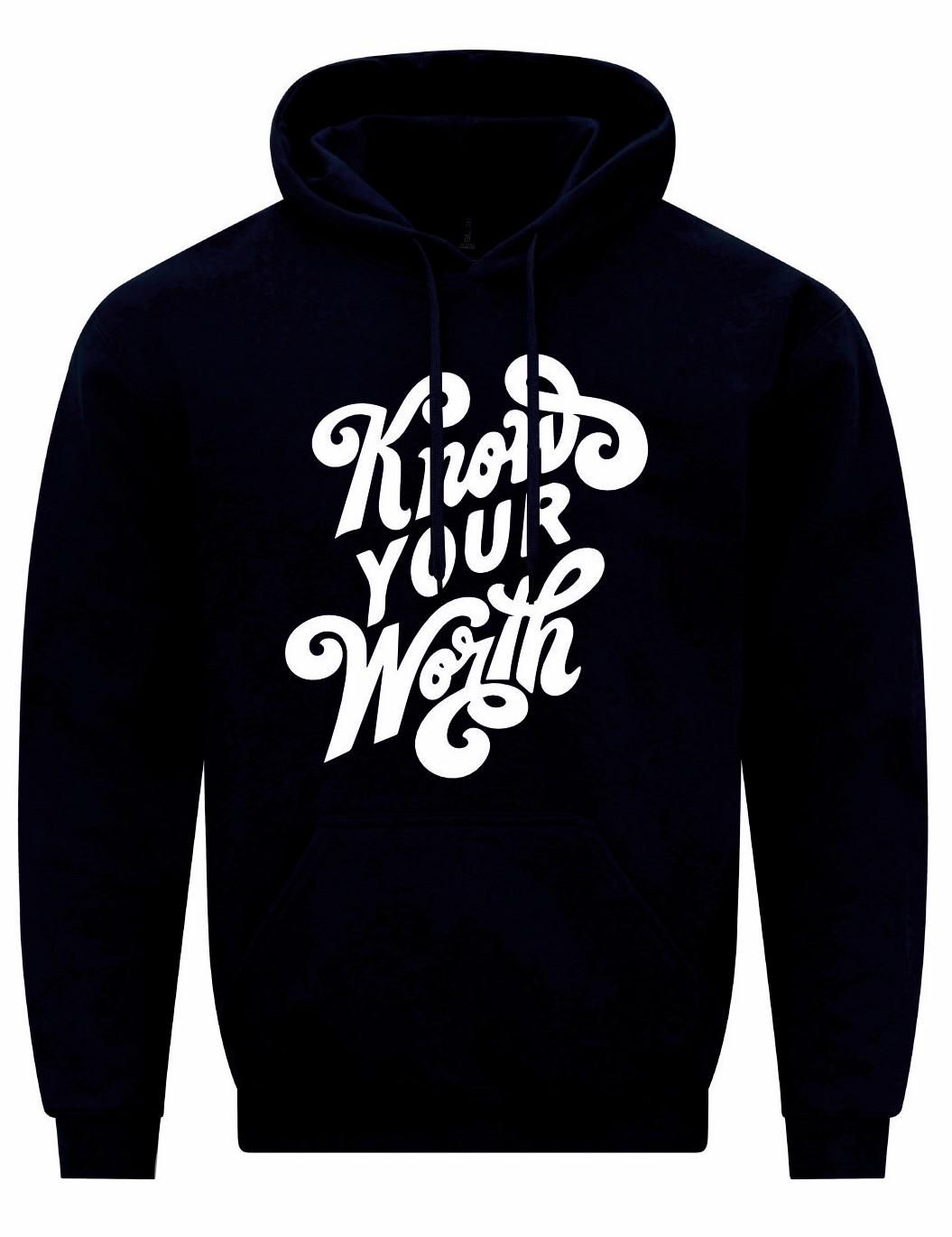 Know Your Worth Unisex Hoodie
