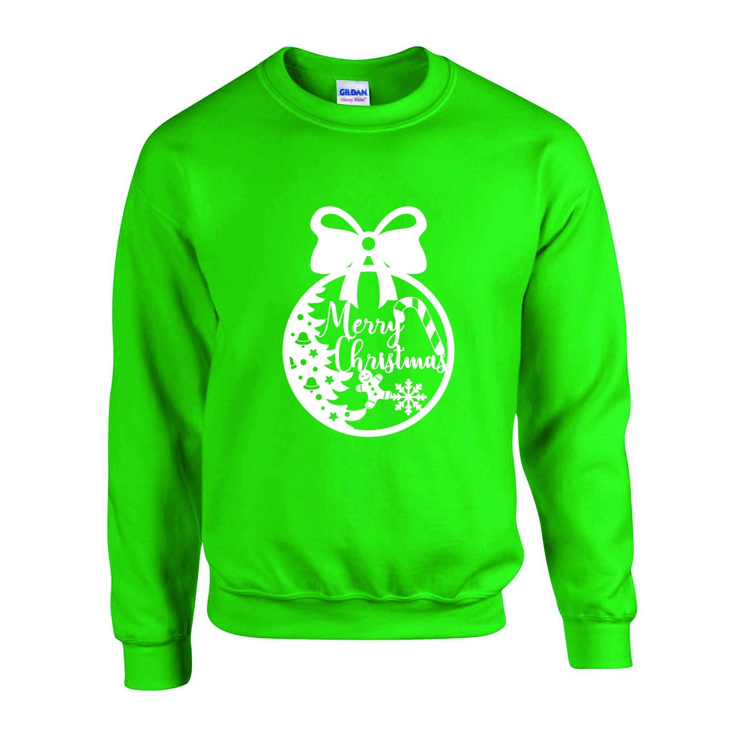 Merry Christmas Bow Unisex Sweatshirt