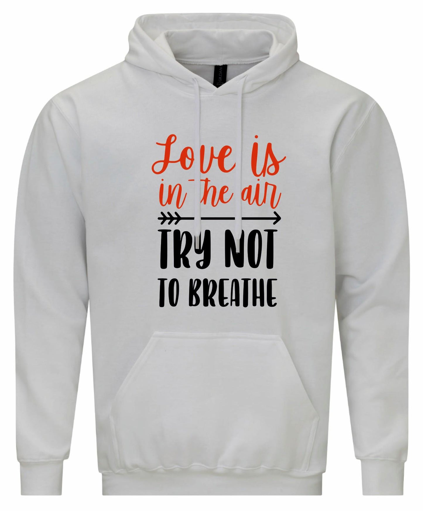 Love Is In The Air... Try Not to Breathe Hoodie