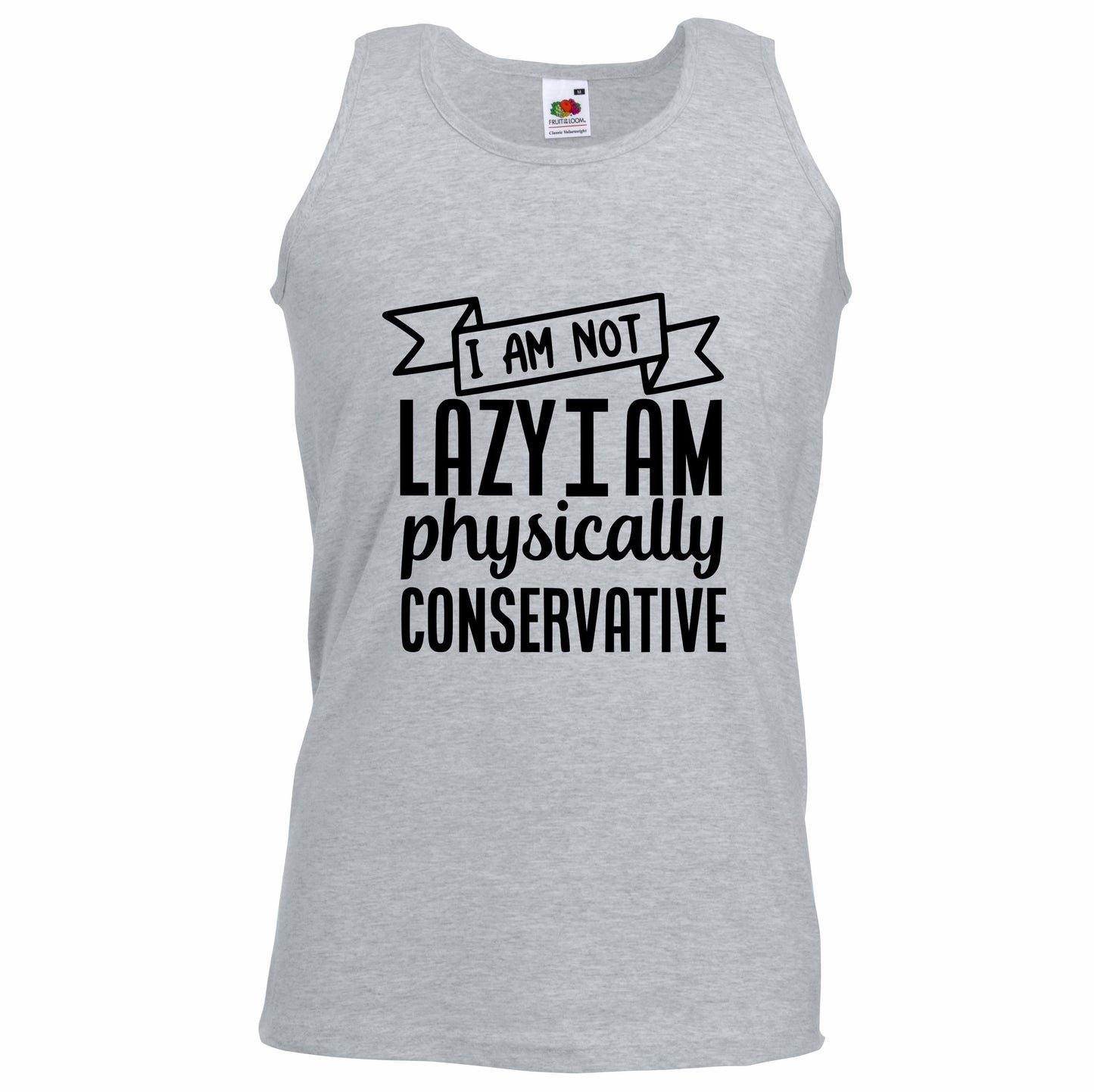 I Am Not Lazy Unisex Vest