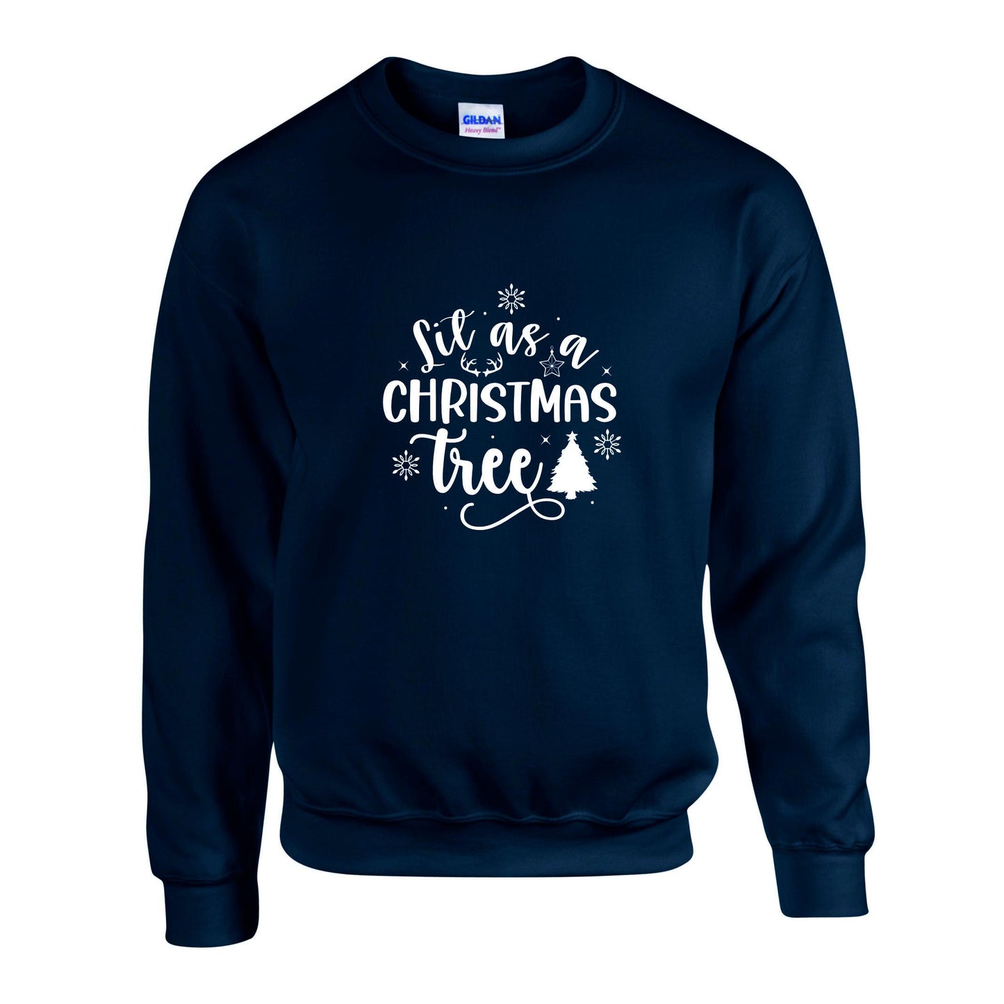 Lit As A Christmas Tree Unisex Sweatshirt