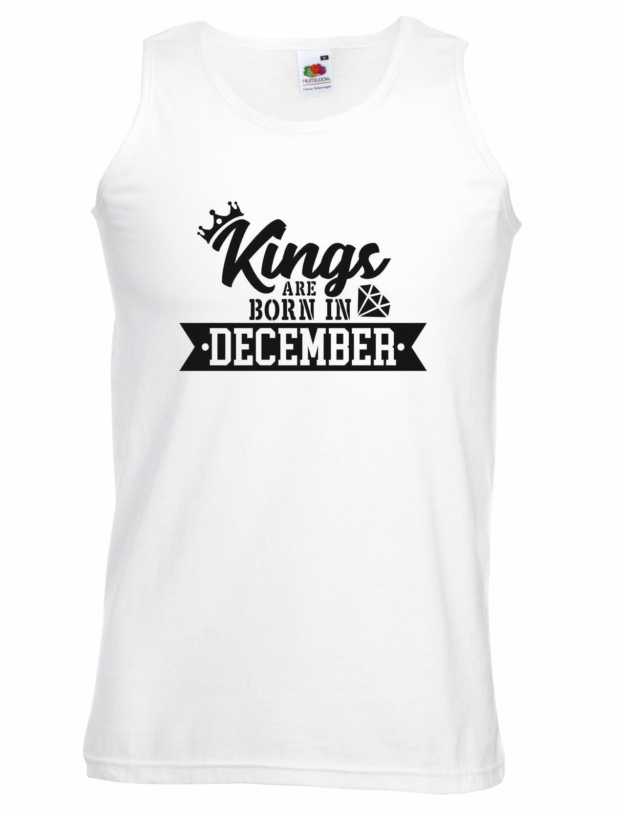 Kings Are Born In December Vest
