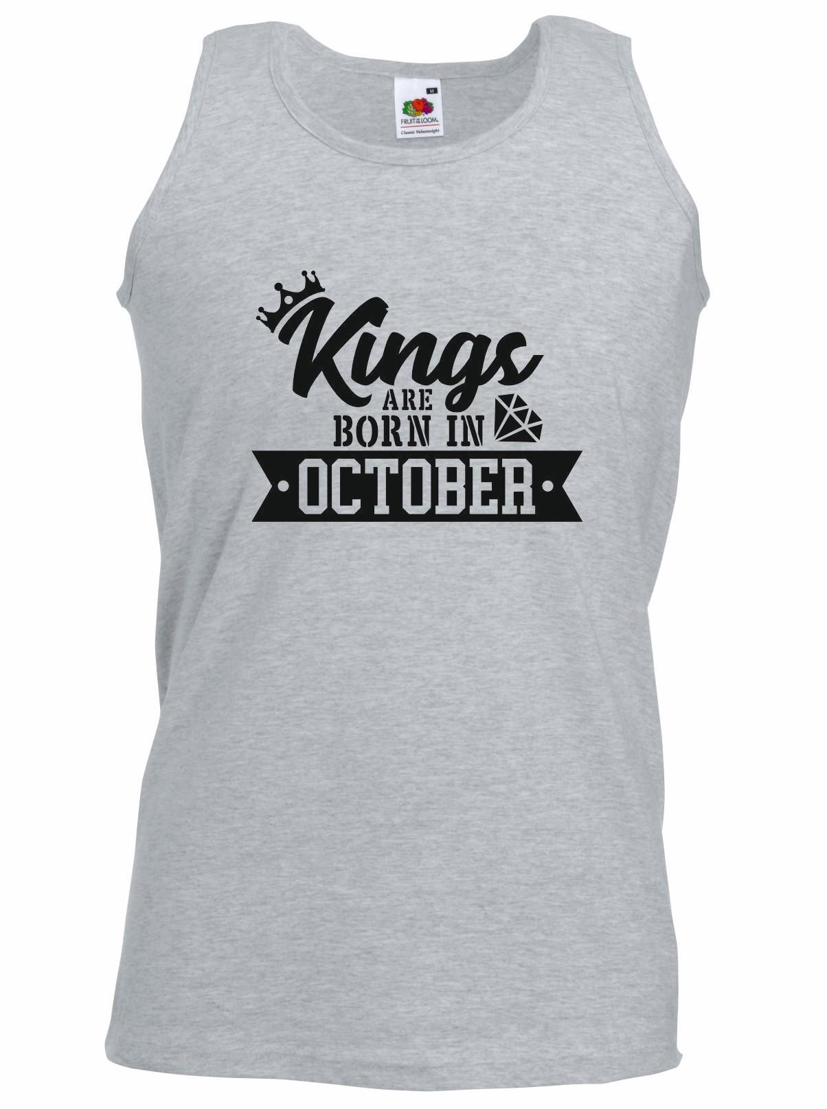Kings Are Born In October Vest