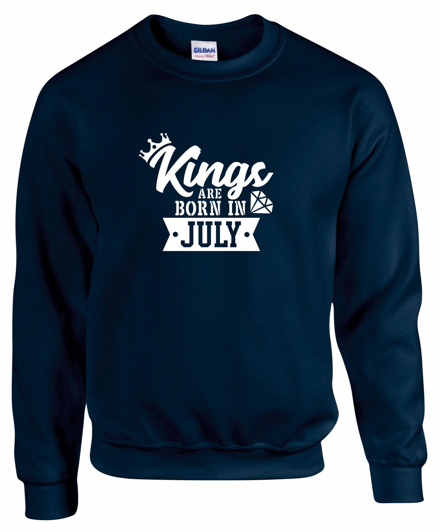 Kings Are Born In July Sweatshirt