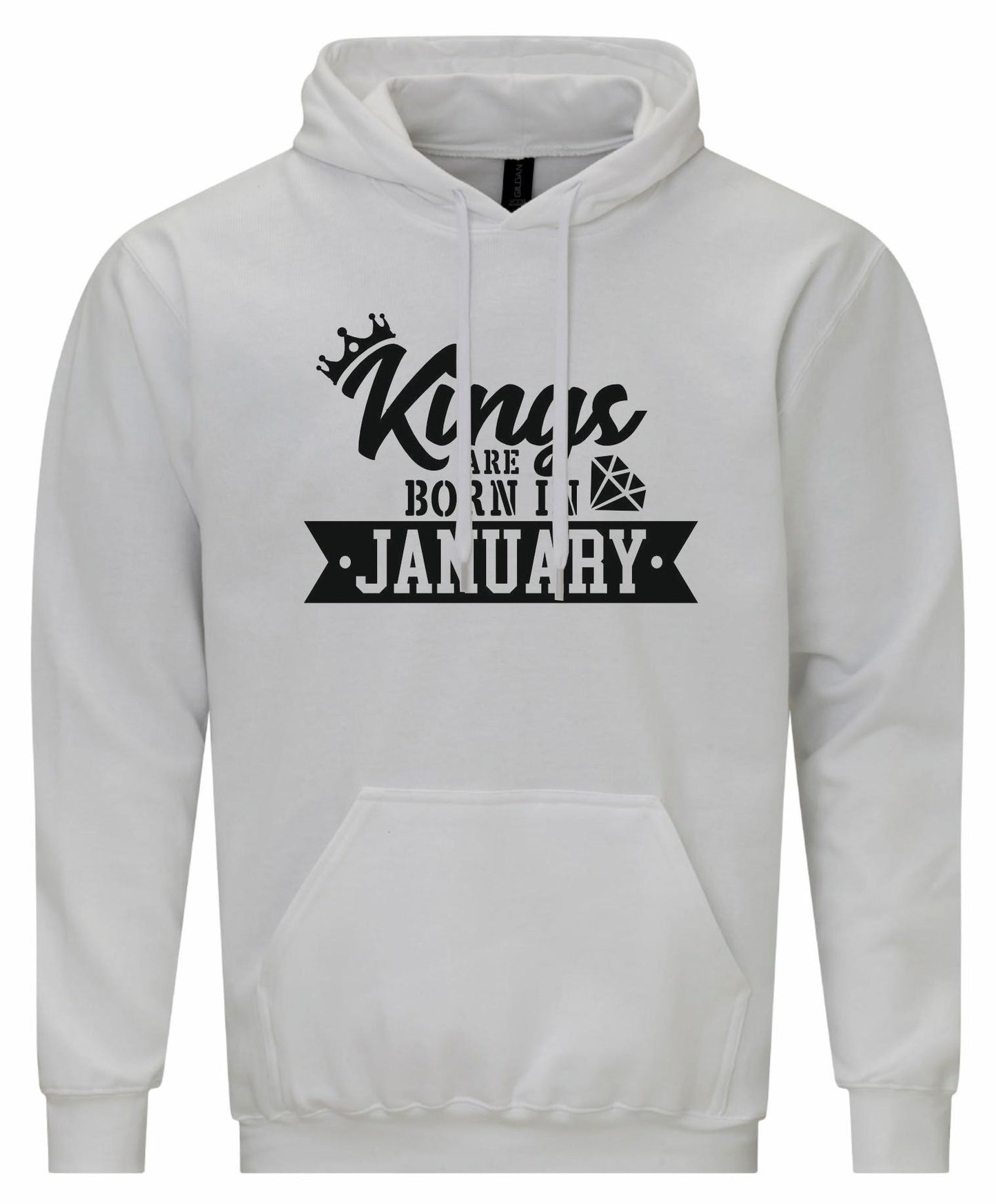 Kings Are Born In January Hoodie