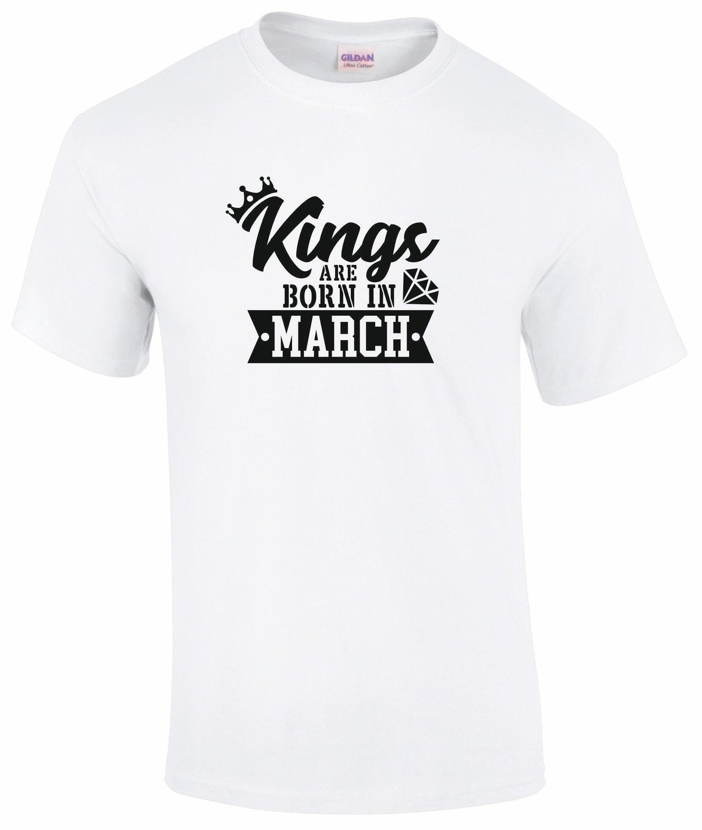 Kings Are Born In March T-shirt