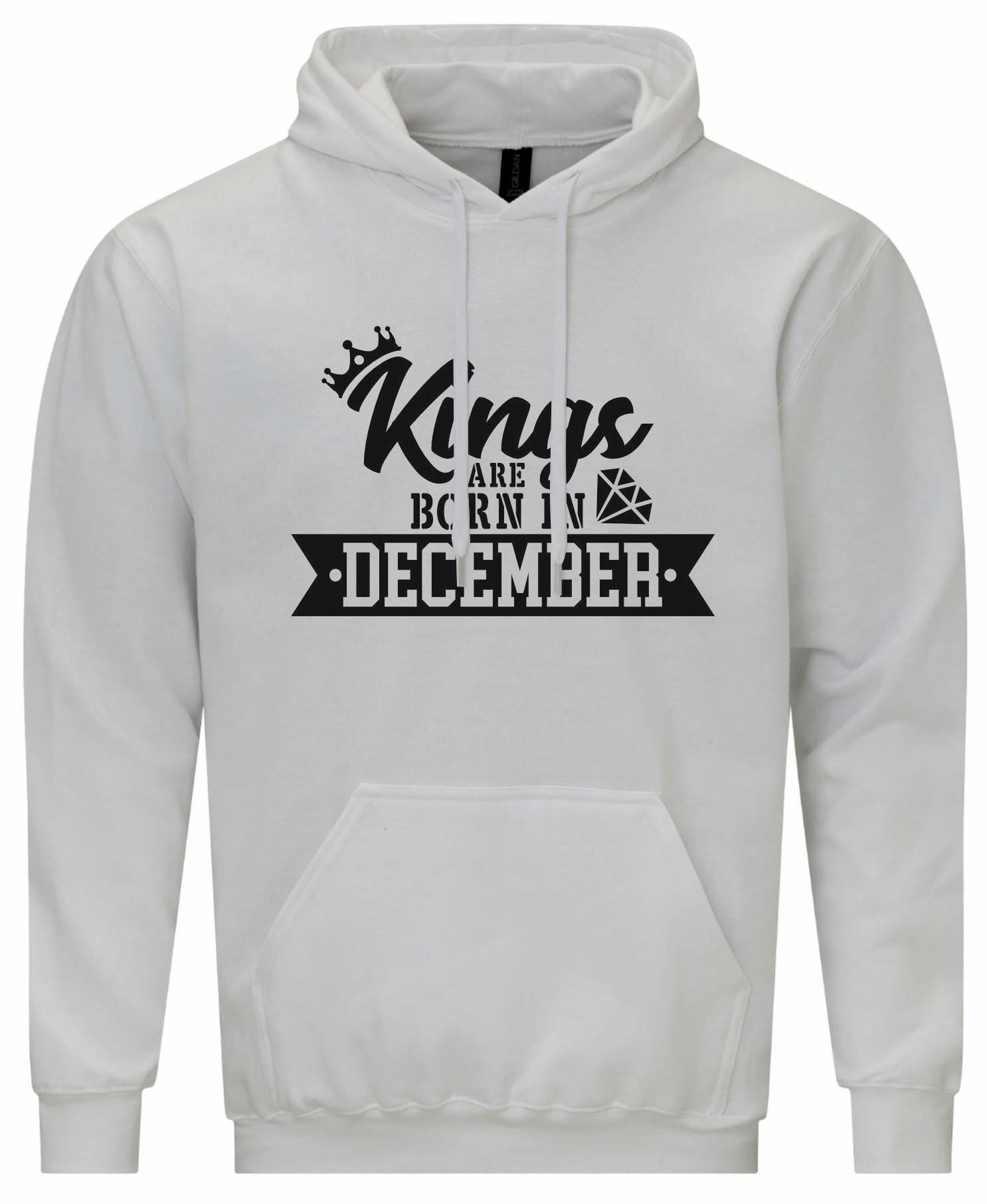 Kings Are Born In December Hoodie