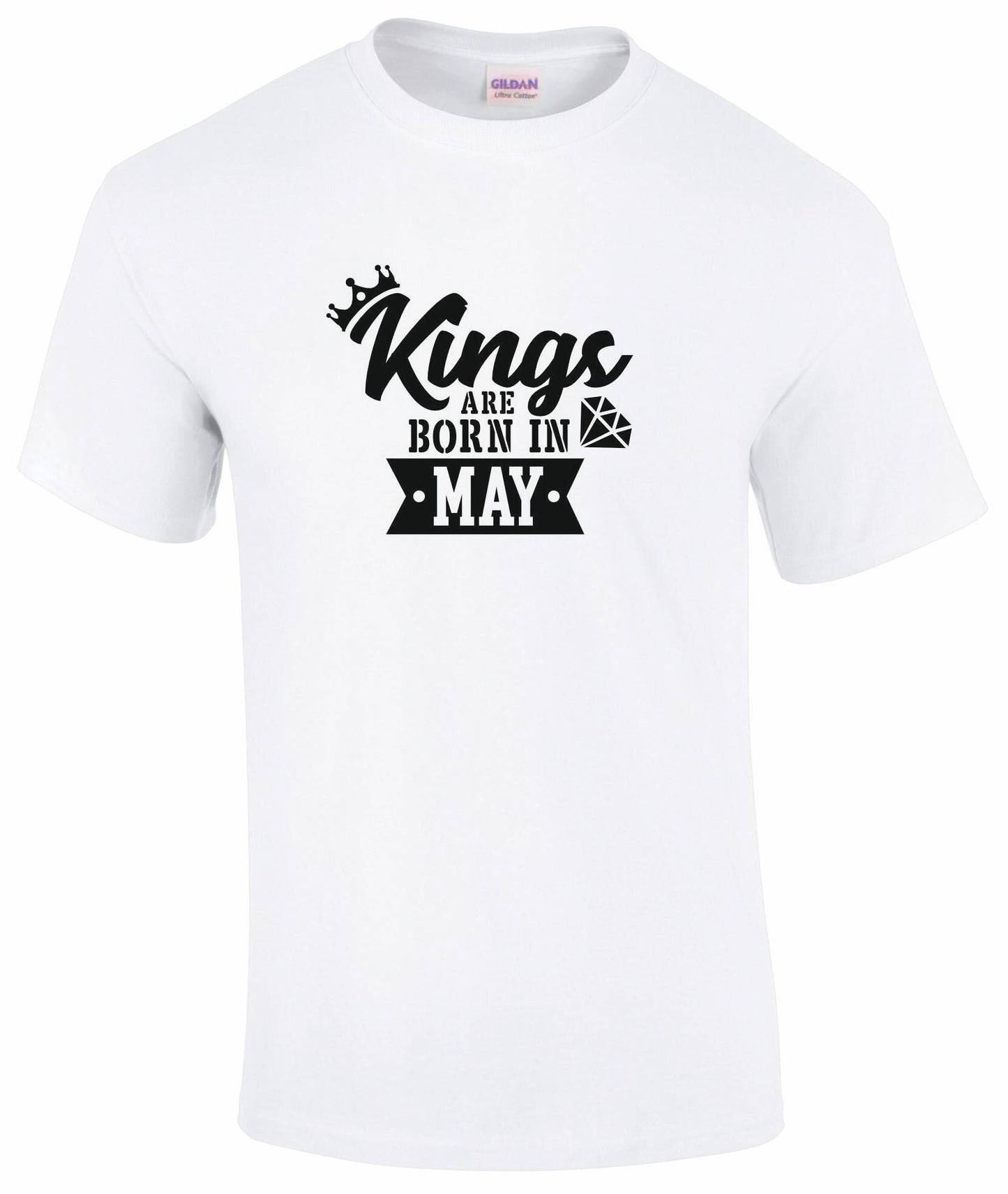 Kings Are Born In May T-shirt