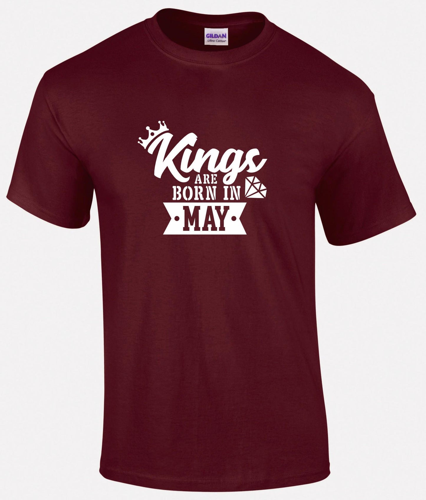 Kings Are Born In May T-shirt
