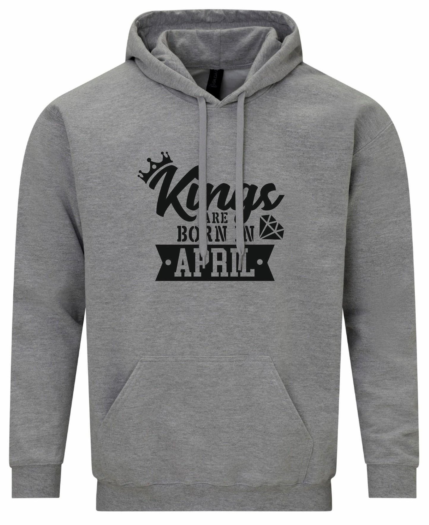 Kings Are Born In April Hoodie