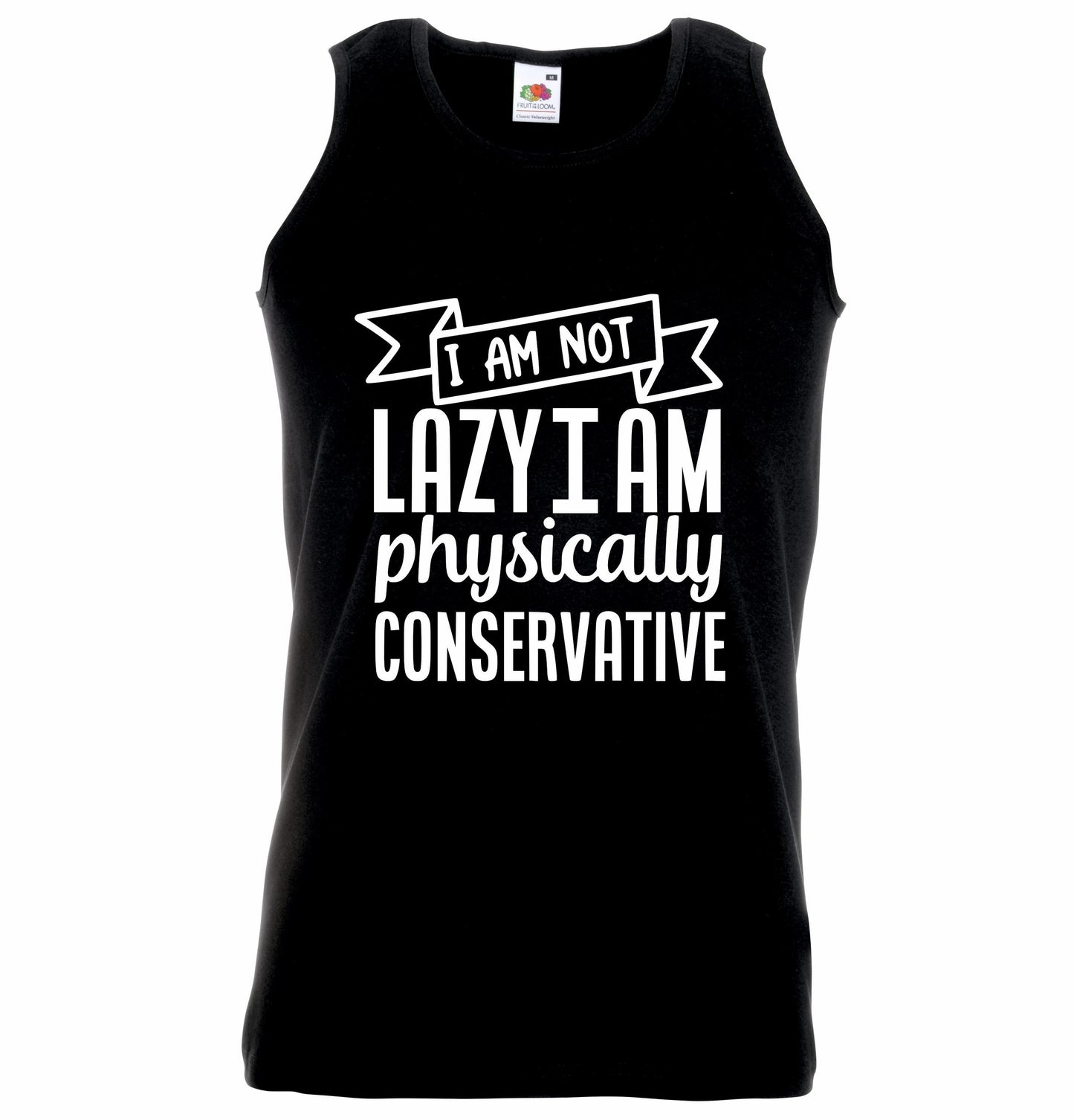 I Am Not Lazy Unisex Vest