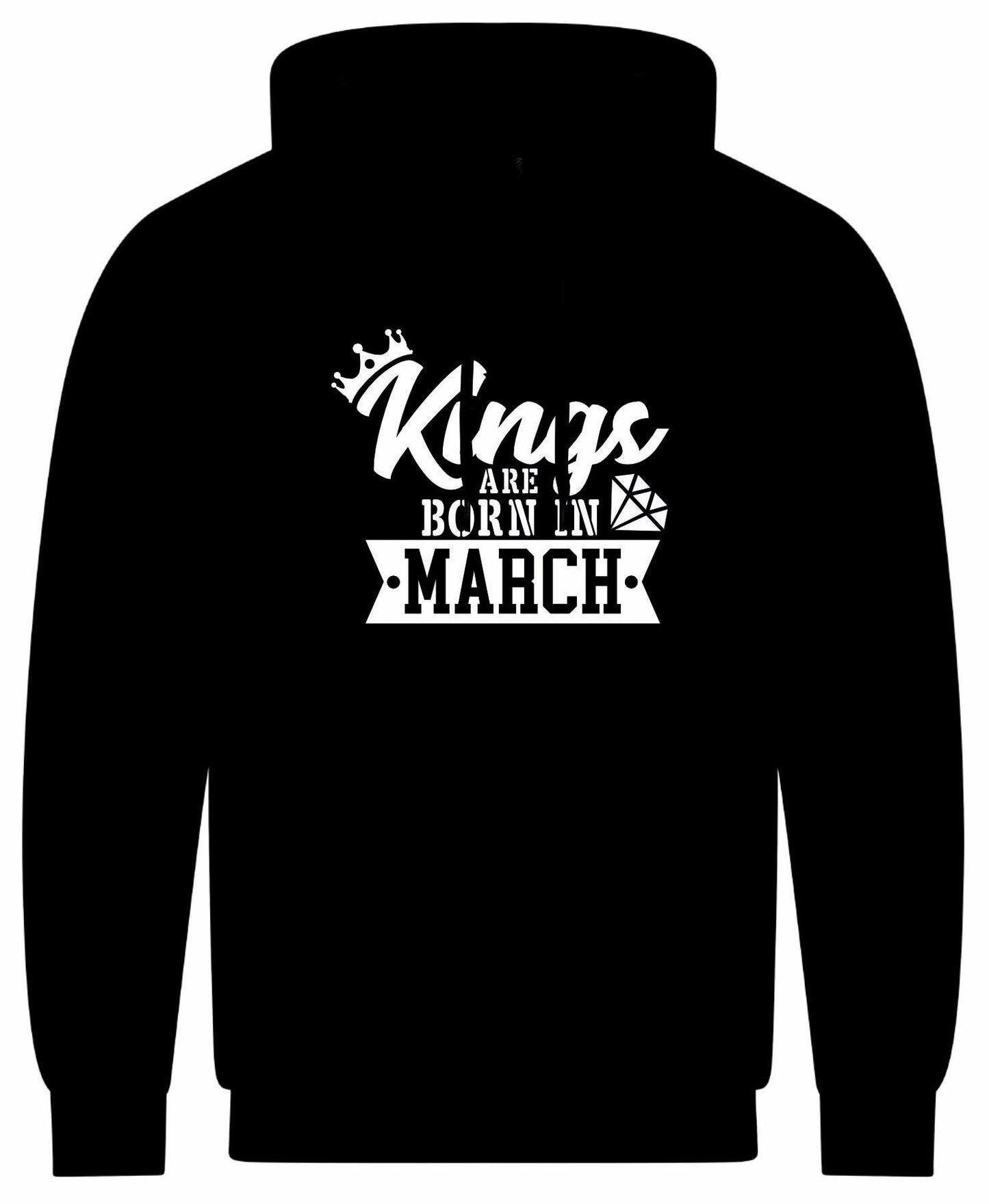 Kings Are Born In March Hoodie