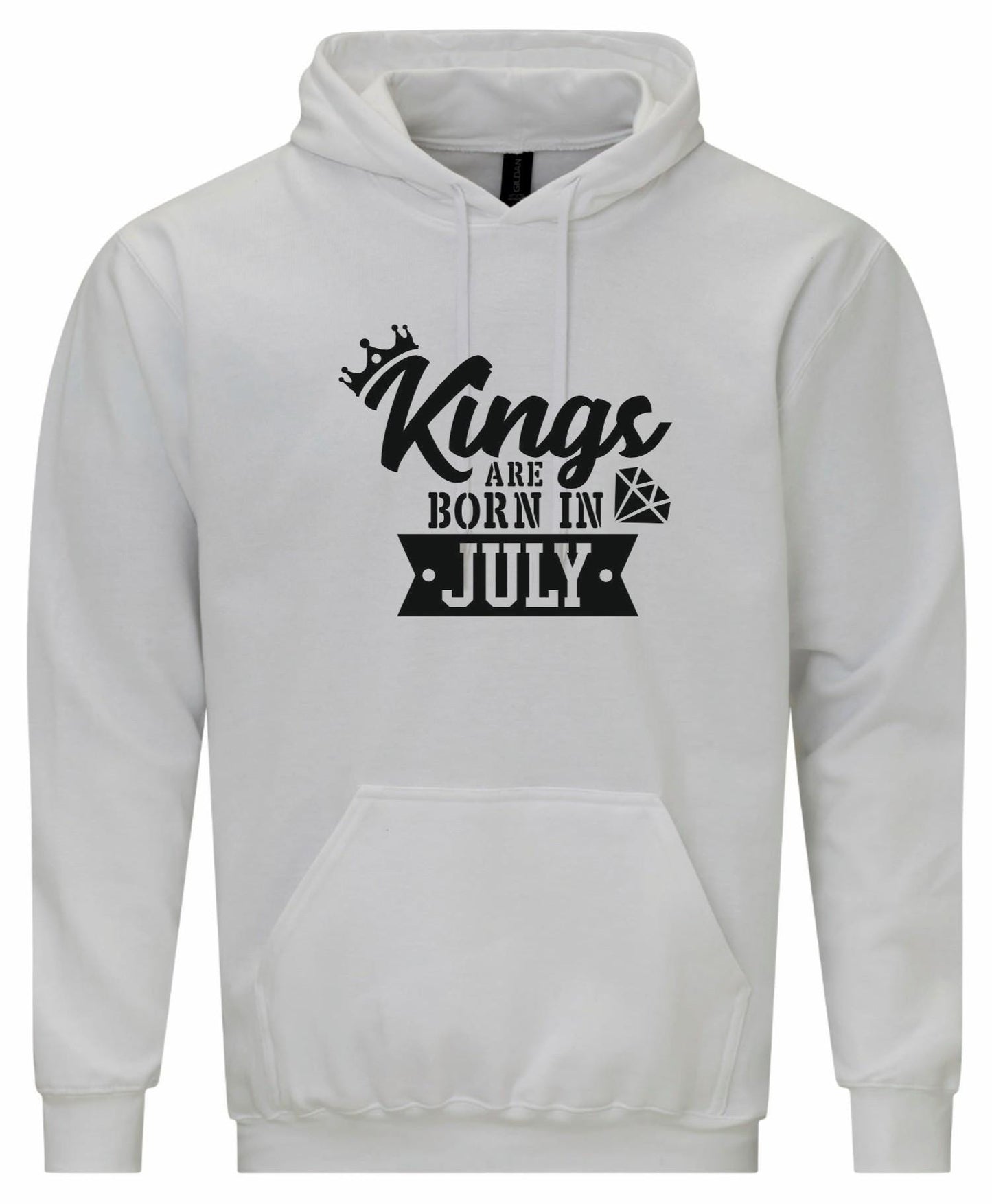 Kings Are Born In July Hoodie