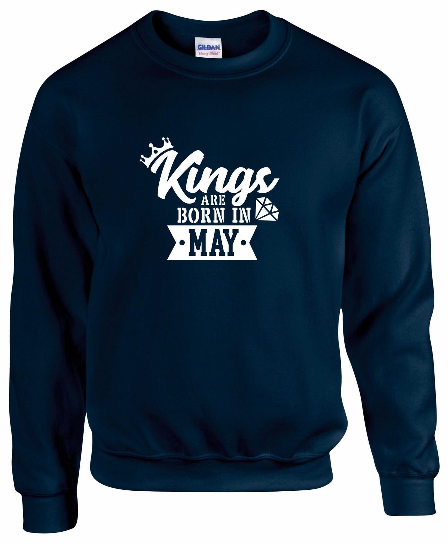 Kings Are Born In May Sweatshirt