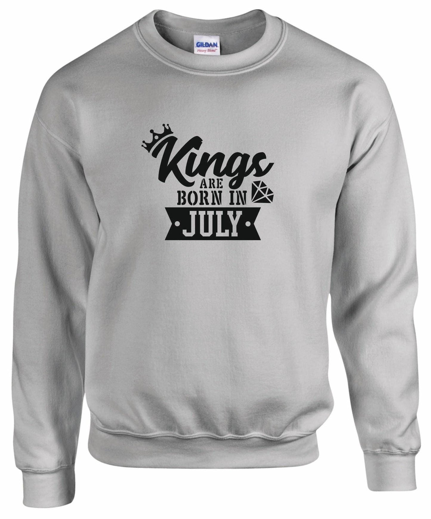 Kings Are Born In July Sweatshirt