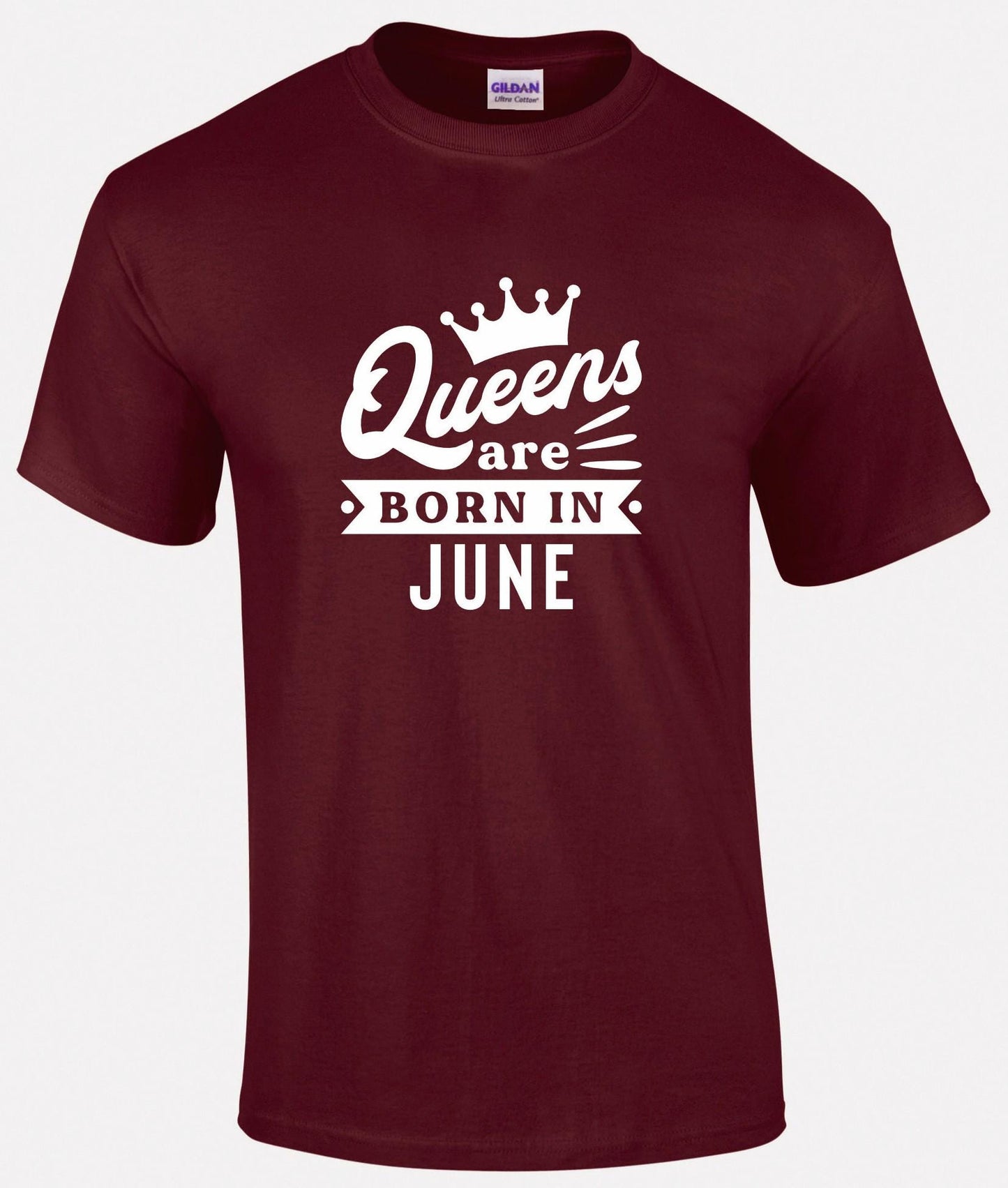 Queens Are Born In June T-shirt