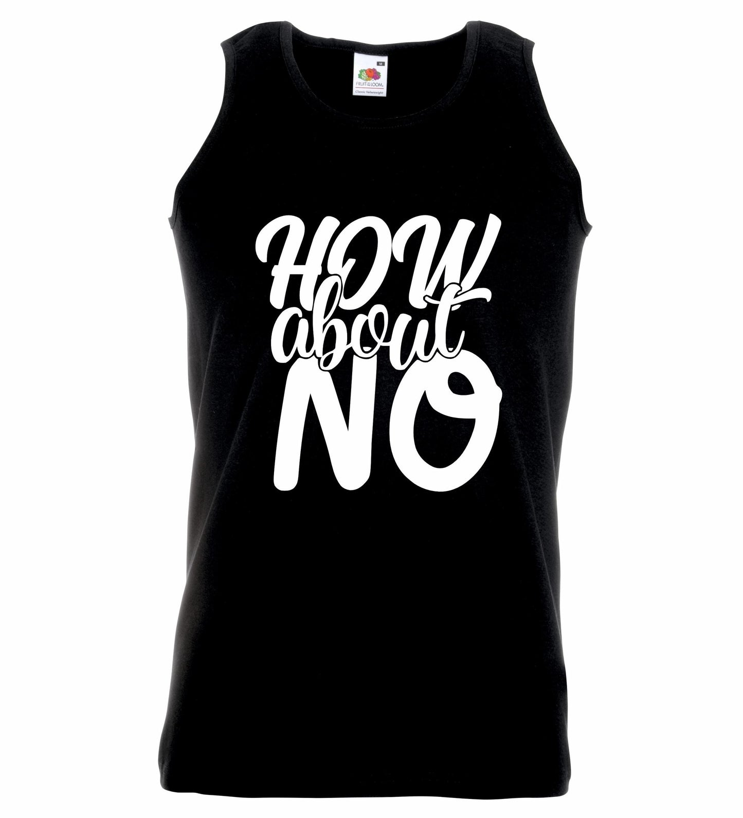 How About NO Unisex Vest