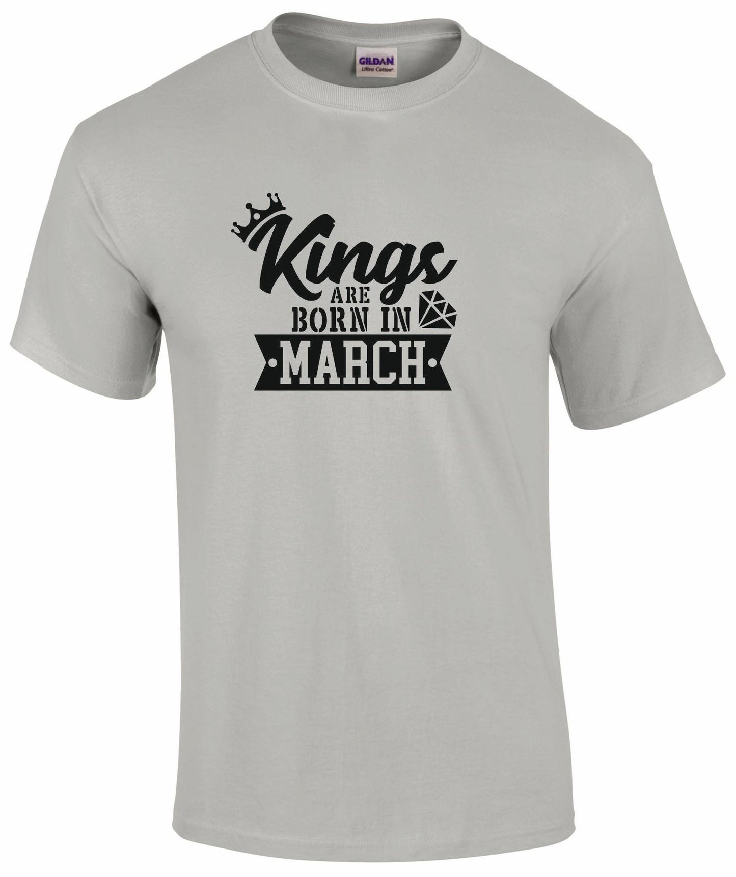 Kings Are Born In March T-shirt
