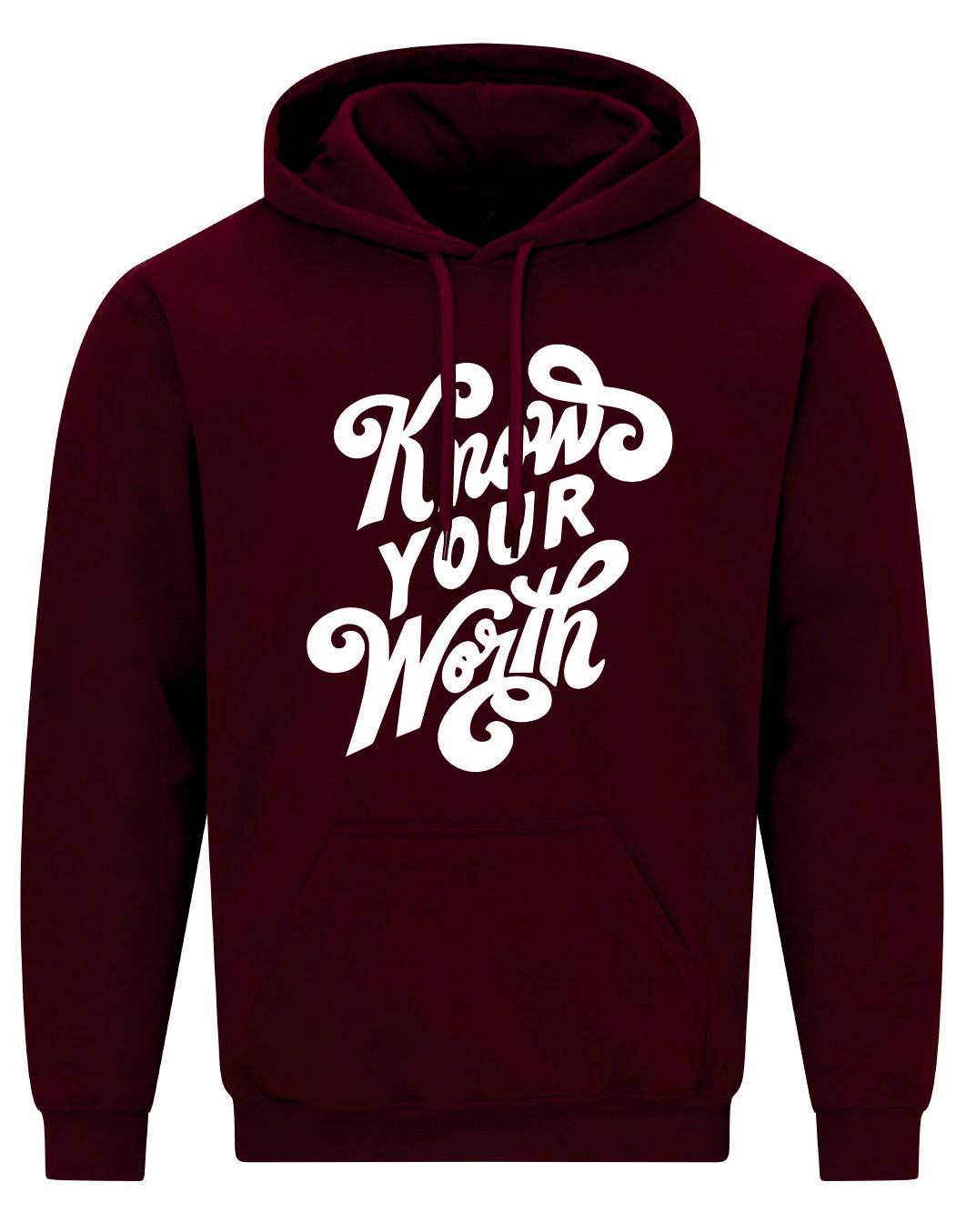 Know Your Worth Unisex Hoodie