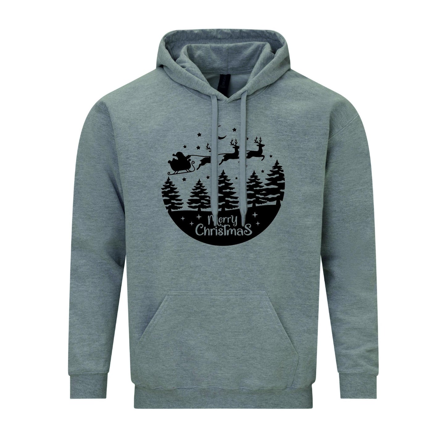 Merry Christmas Reindeer Unisex Hoodie