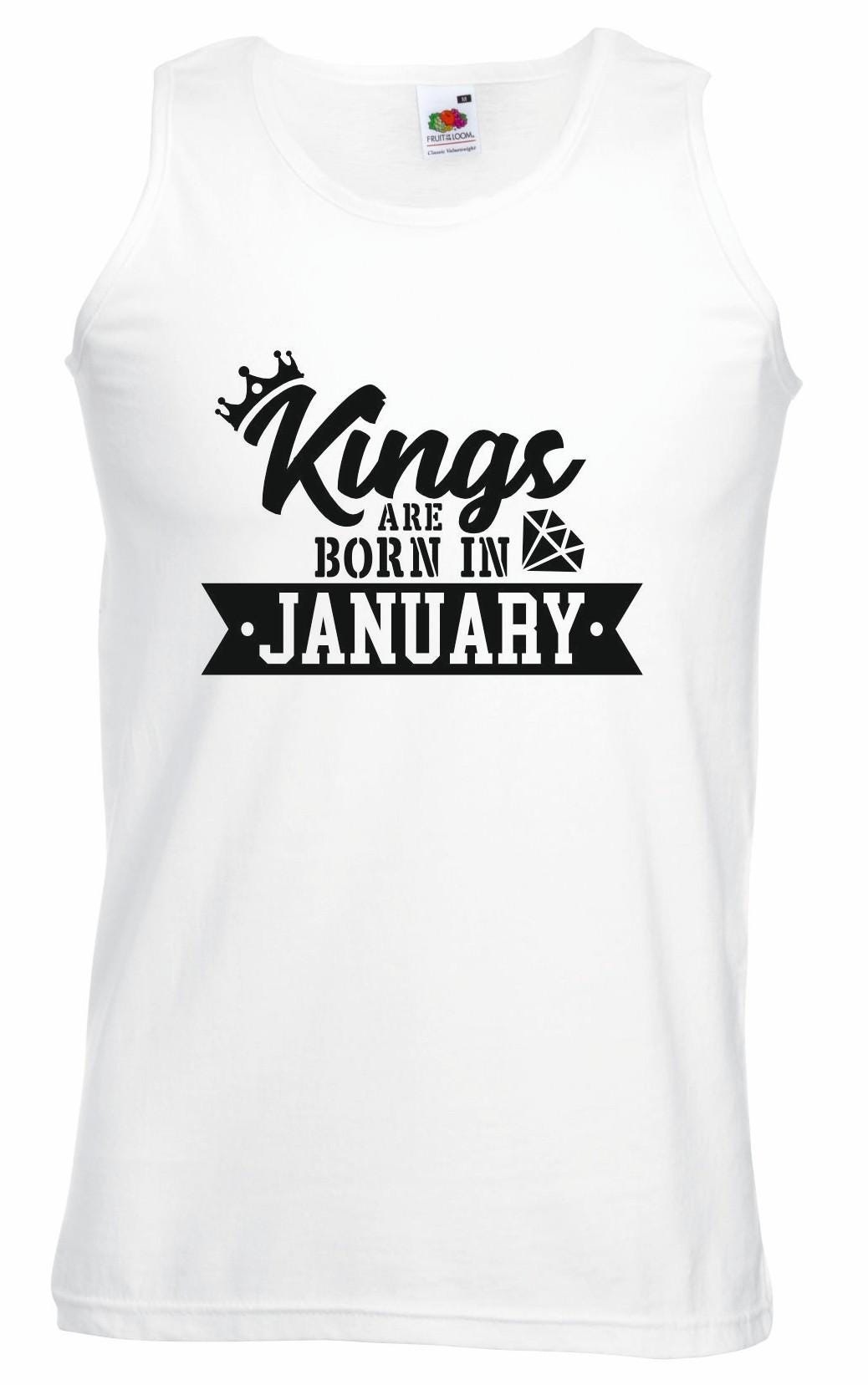 Kings Are Born In January Vest