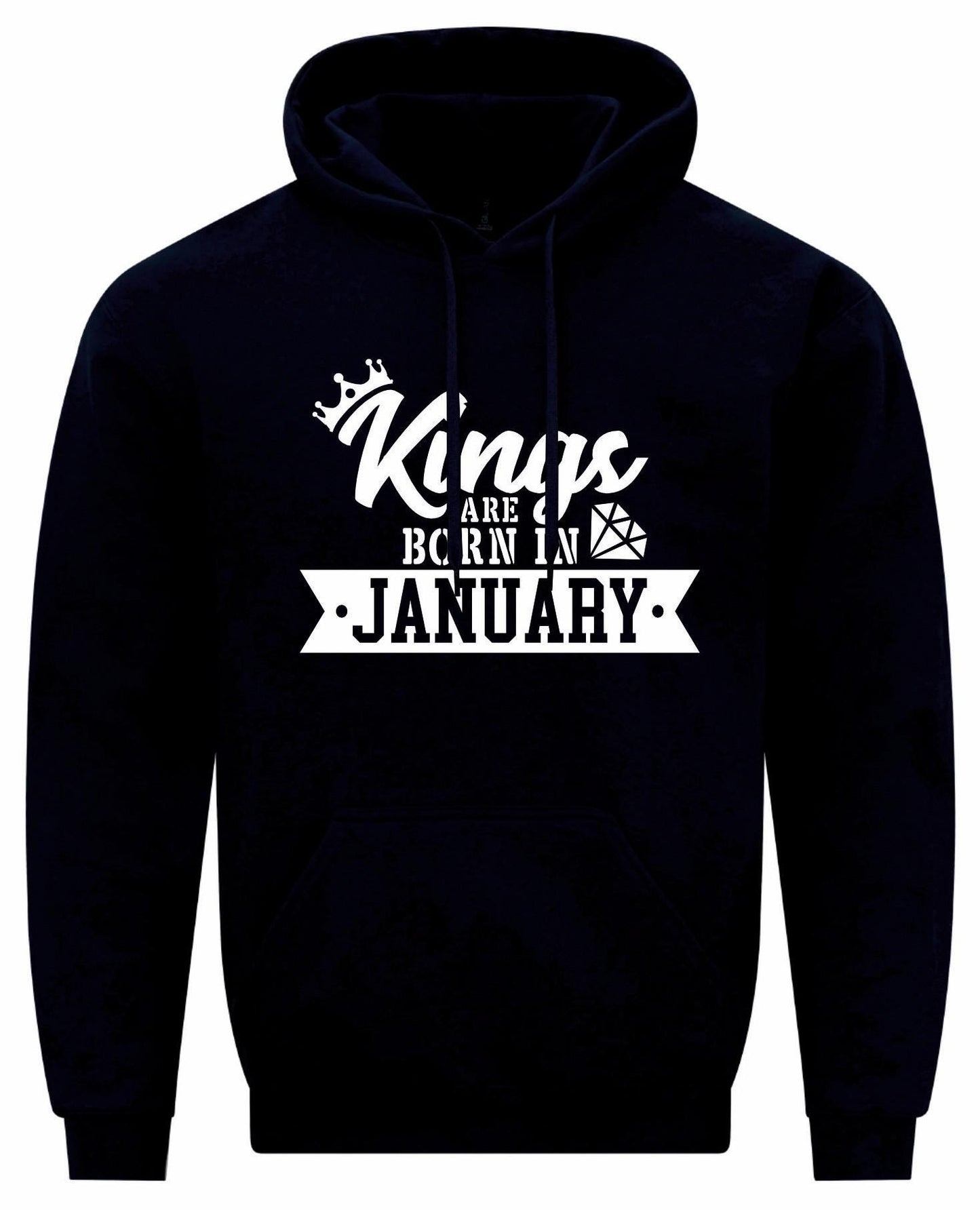 Kings Are Born In January Hoodie