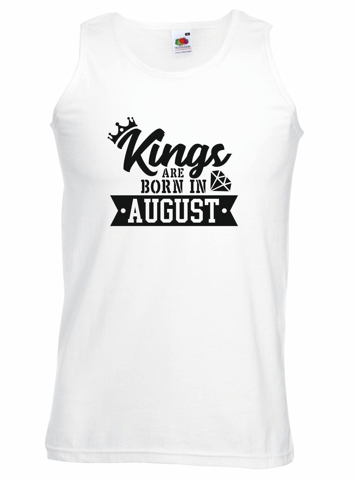 Kings Are Born In August Vest