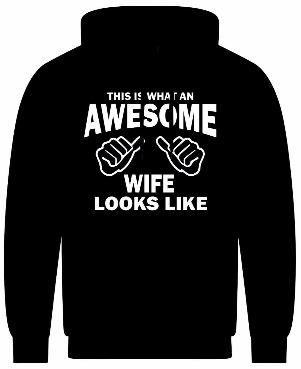Awesome Wife Hoodie