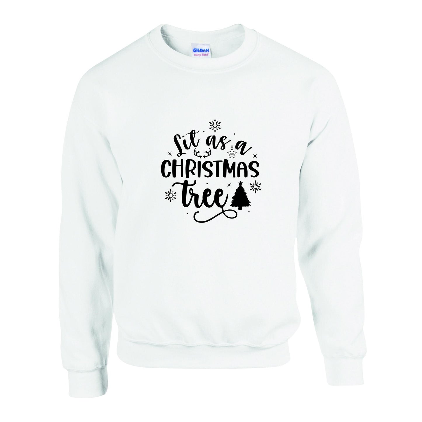 Lit As A Christmas Tree Unisex Sweatshirt