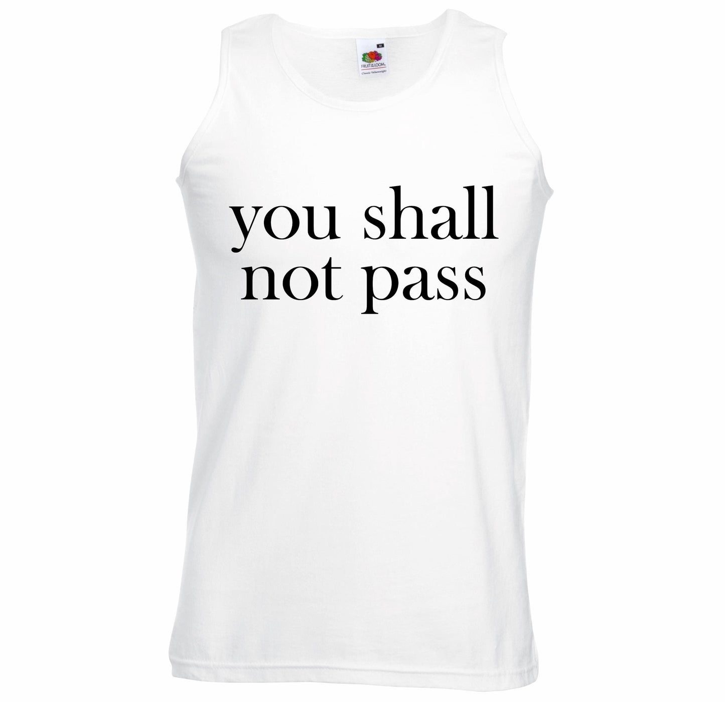 You Shall Not Pass Unisex Vest