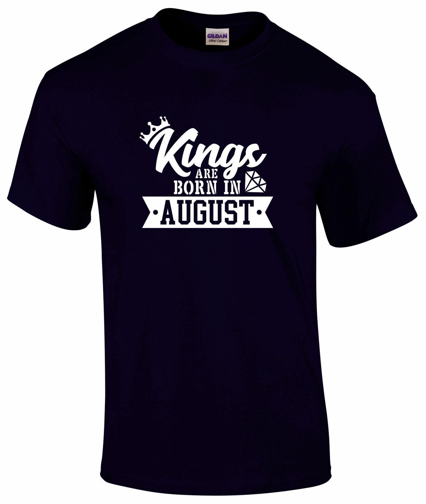 Kings Are Born In August T-shirt