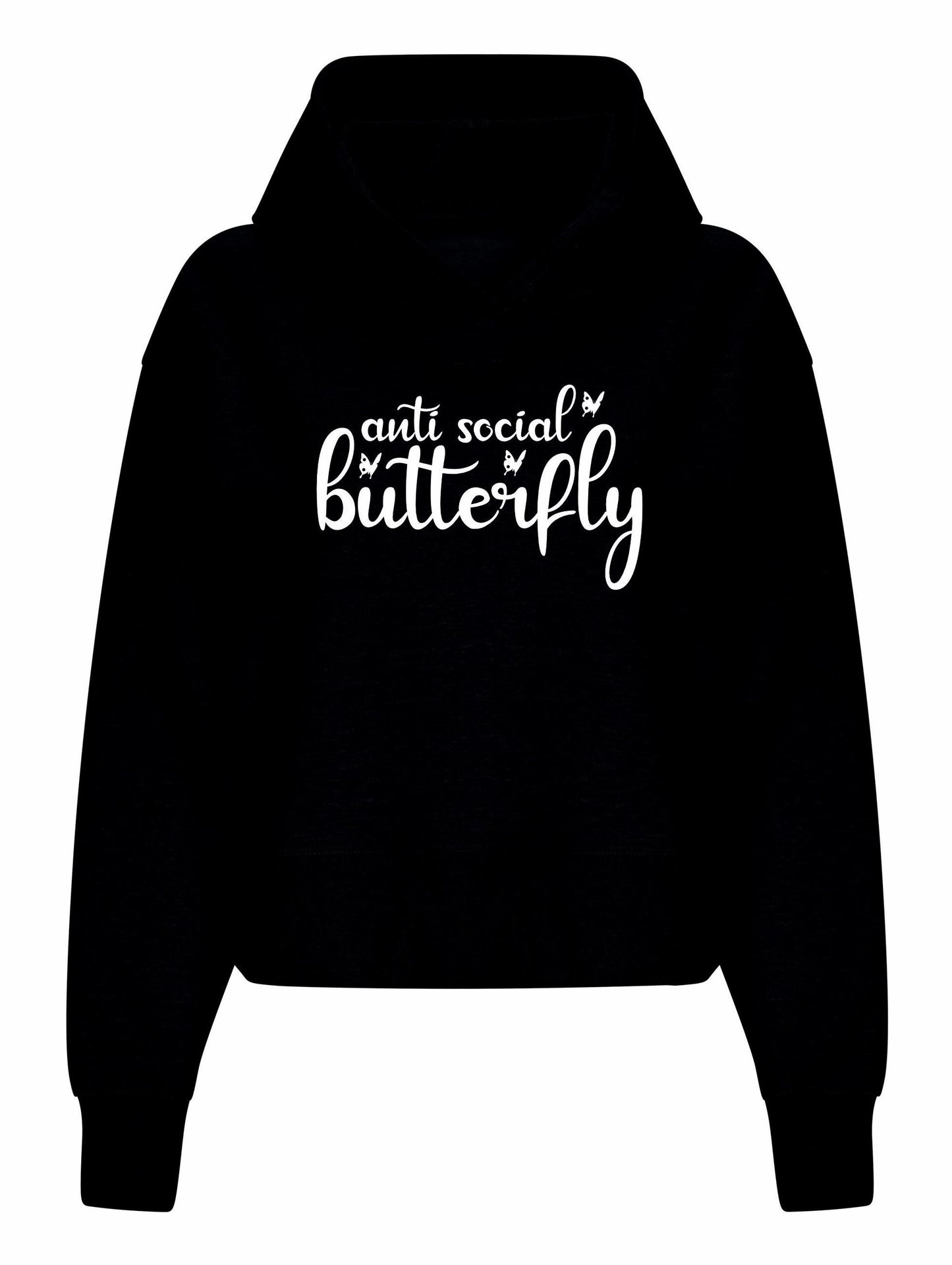 Antisocial Butterfly Women's Relaxed Hoodie