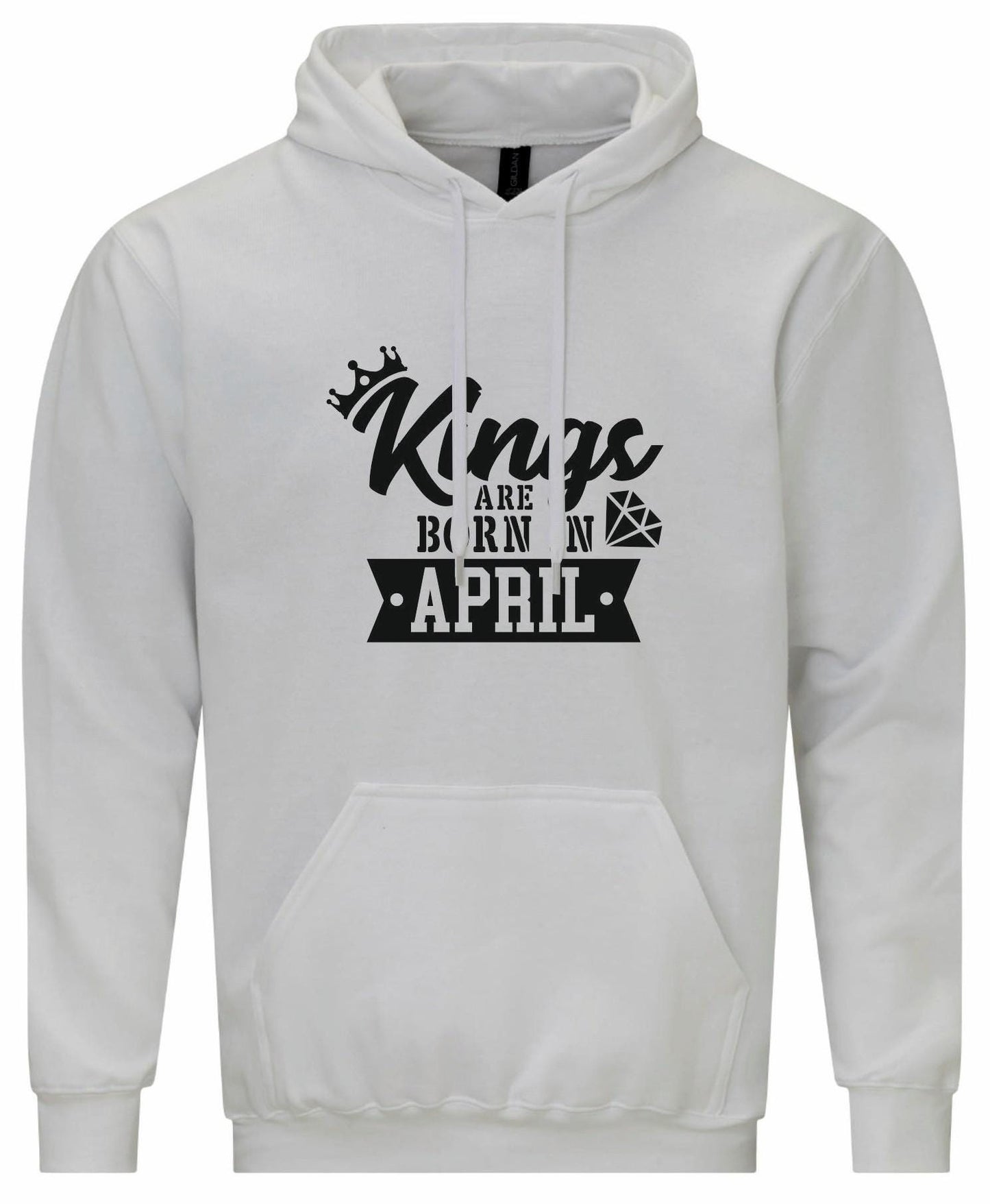 Kings Are Born In April Hoodie