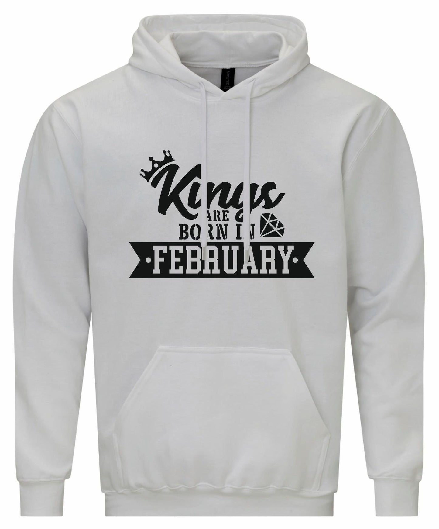 Kings Are Born In February Hoodie
