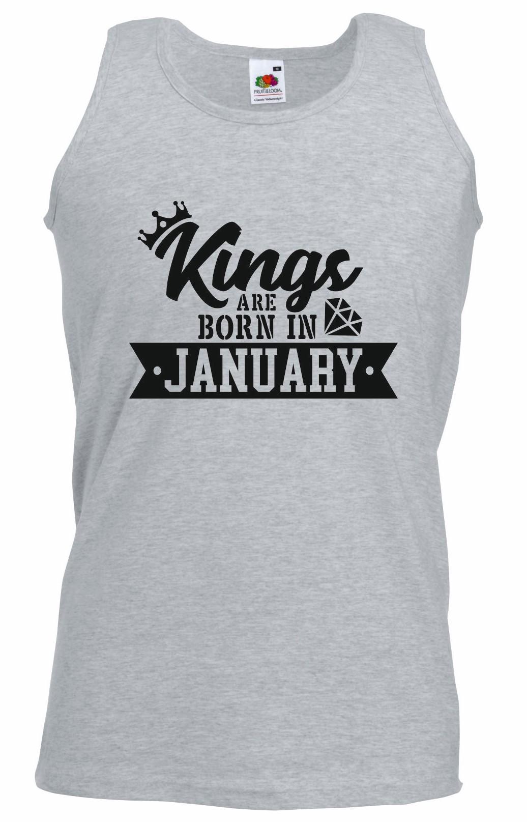 Kings Are Born In January Vest
