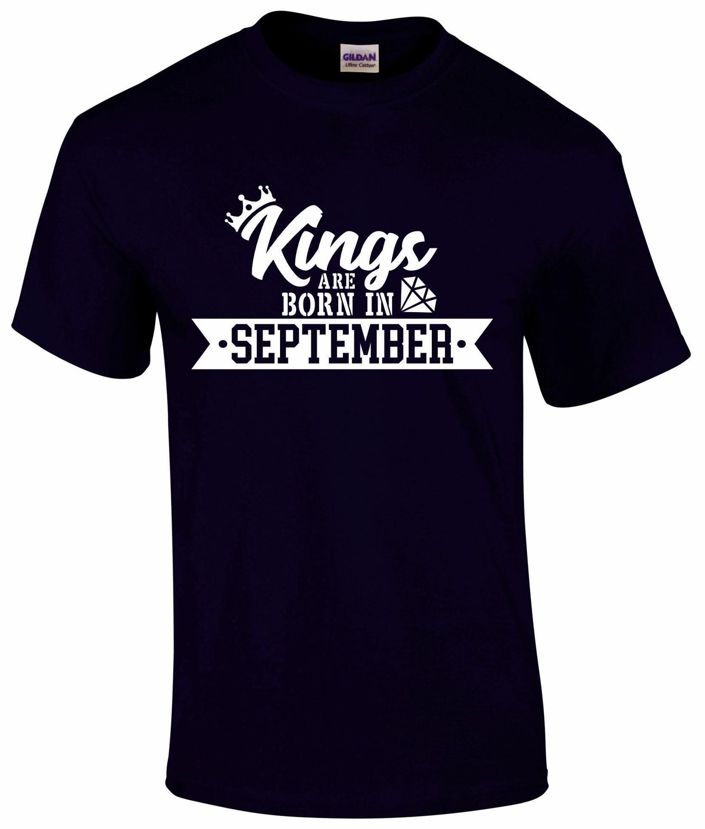 Kings are Born In September T-shirt