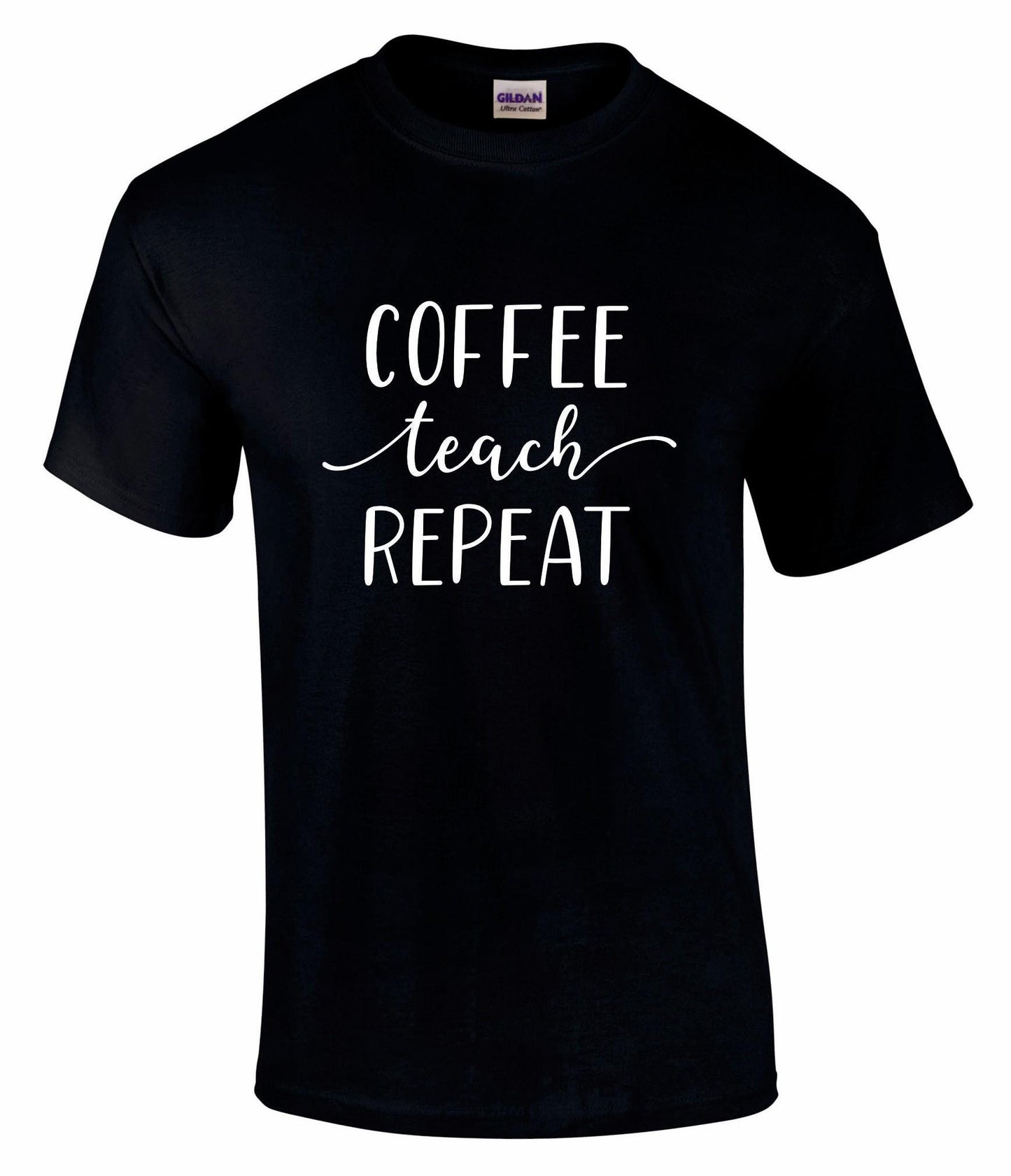 Coffee Teach Repeat Unisex T-shirt